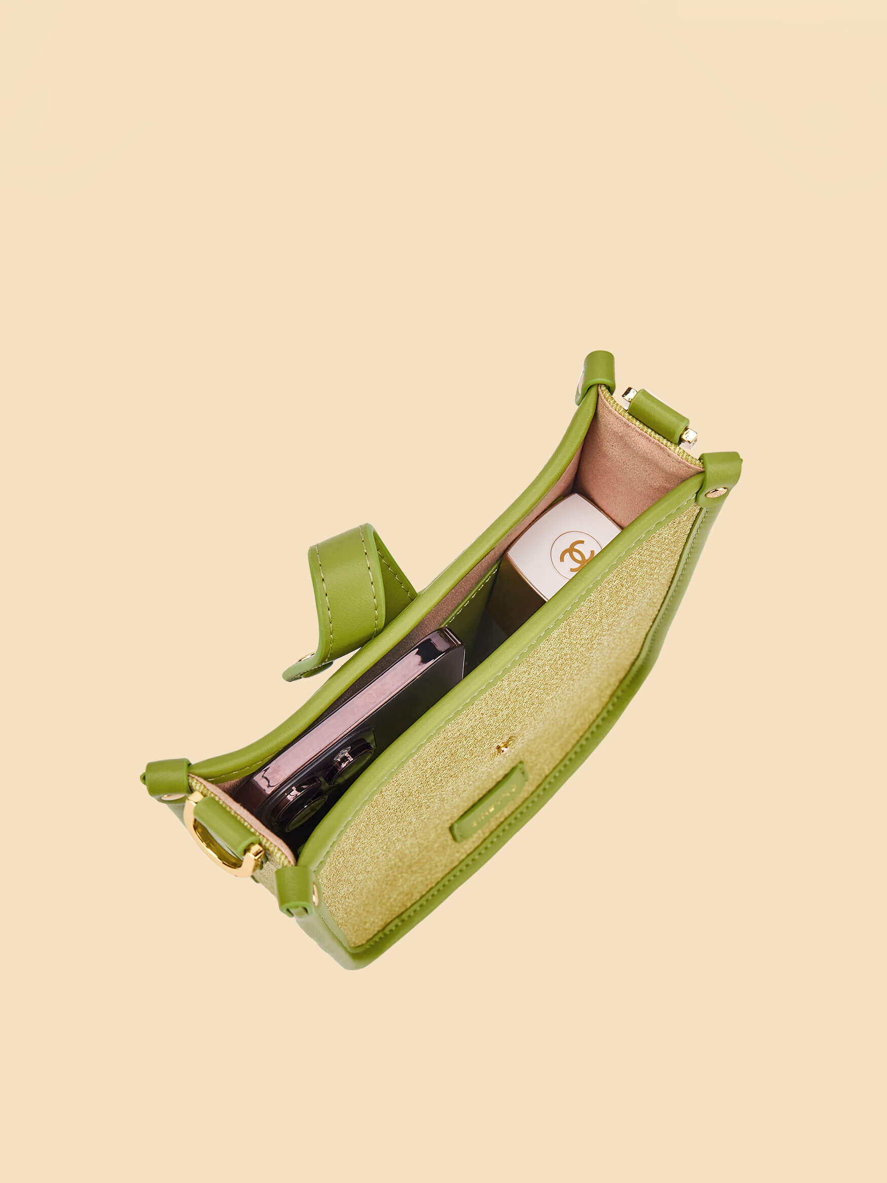 SINBONO Lime Green Crossbody Bag- High-quality Soft Vegan Leather Bag