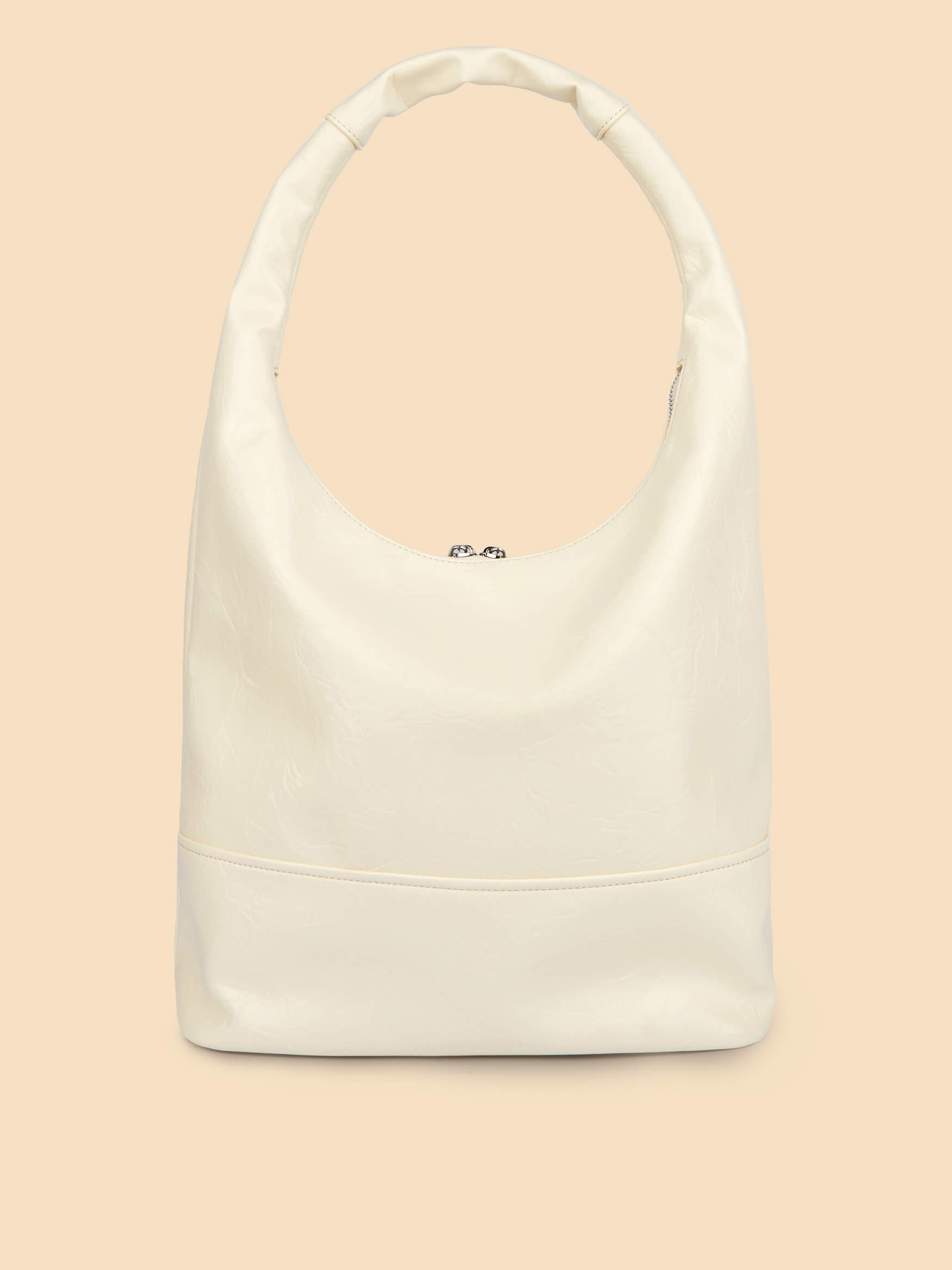 SINBONO Berry Hobo Shoulder Bag  Ivory