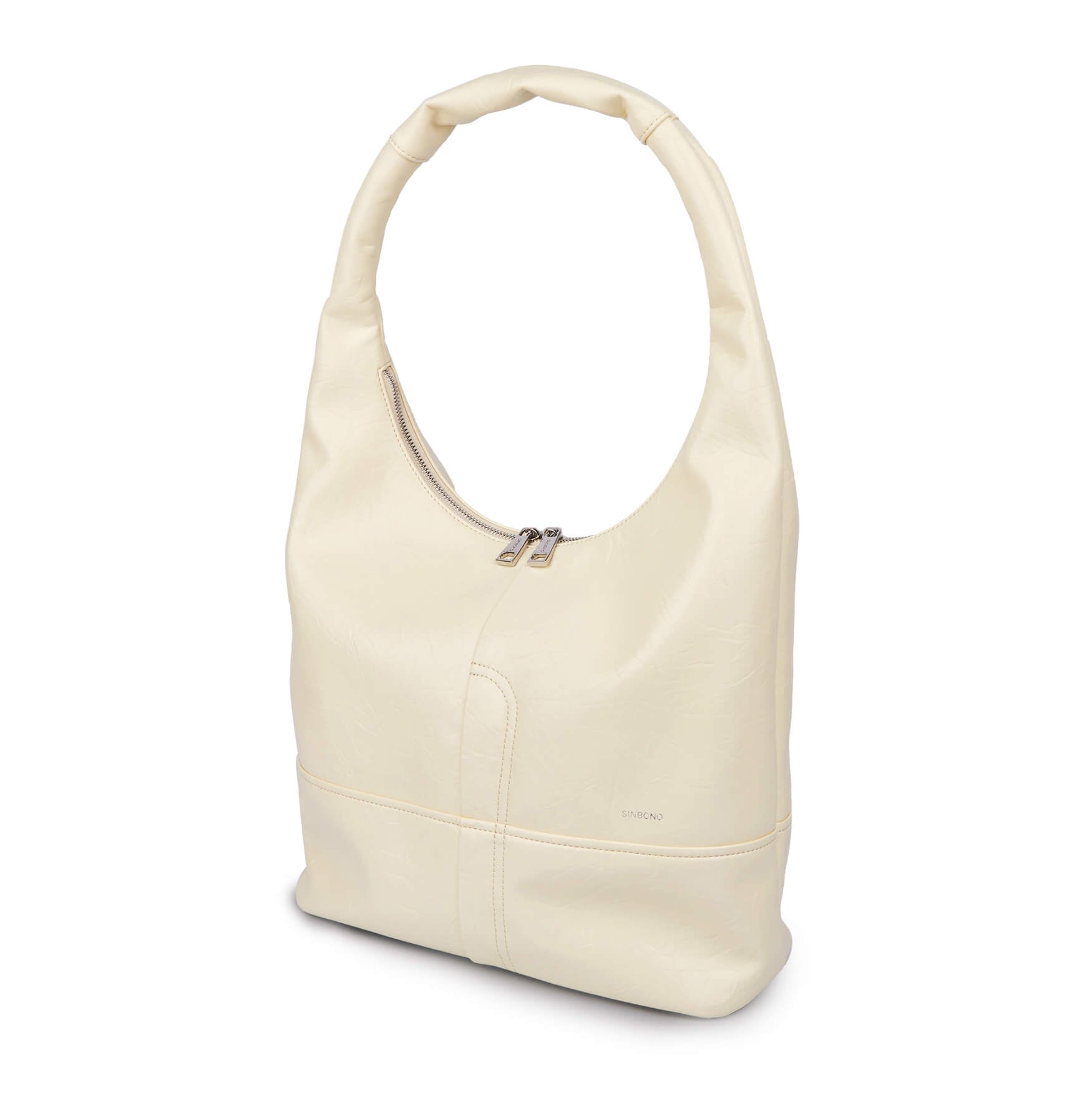 SINBONO Berry Hobo Shoulder Bag  Ivory