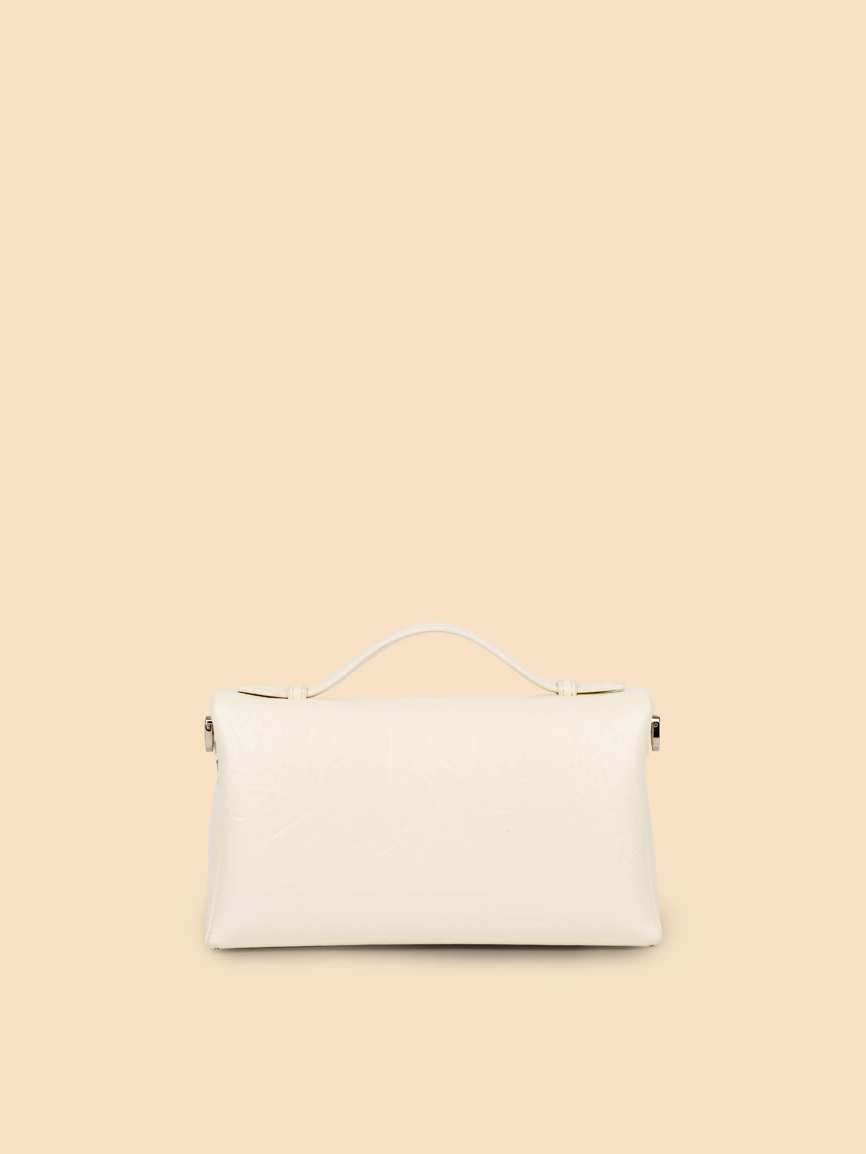 SINBONO Cardi Top Handle Crossbody Bag Ivory