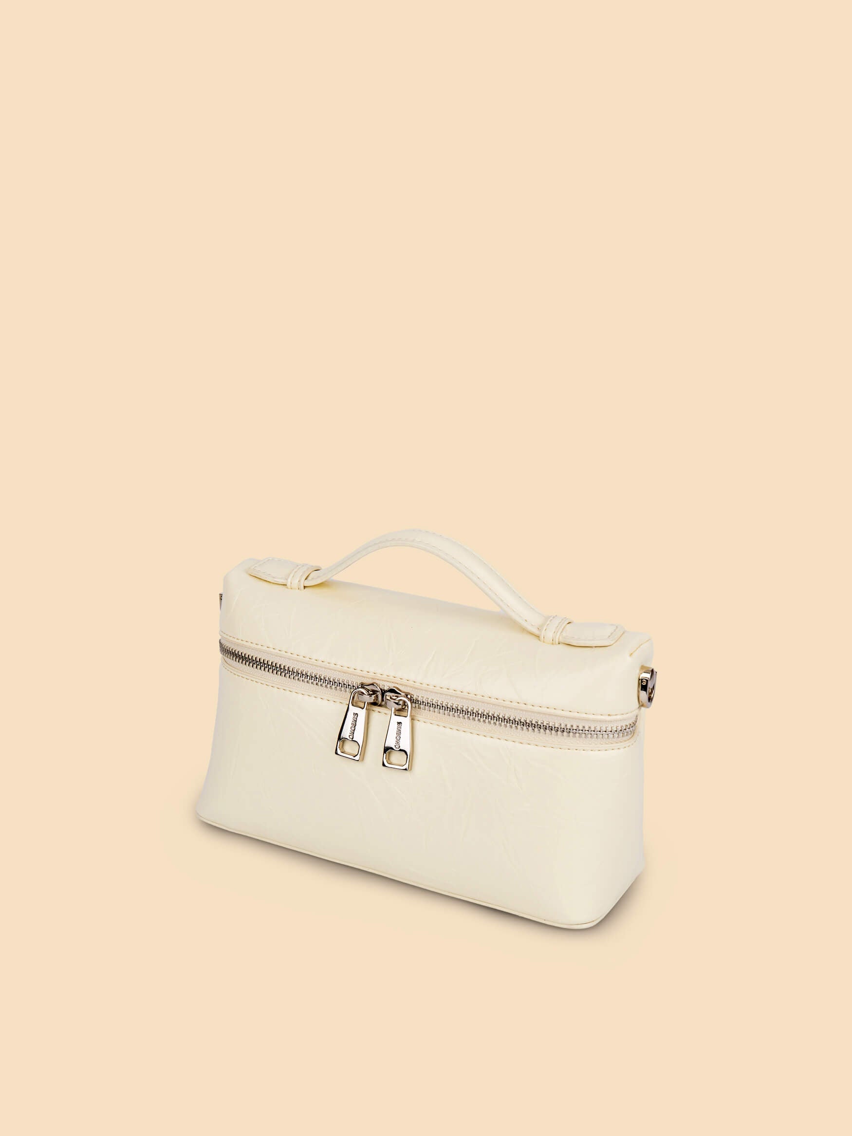 SINBONO Cardi Top Handle Crossbody Bag Ivory