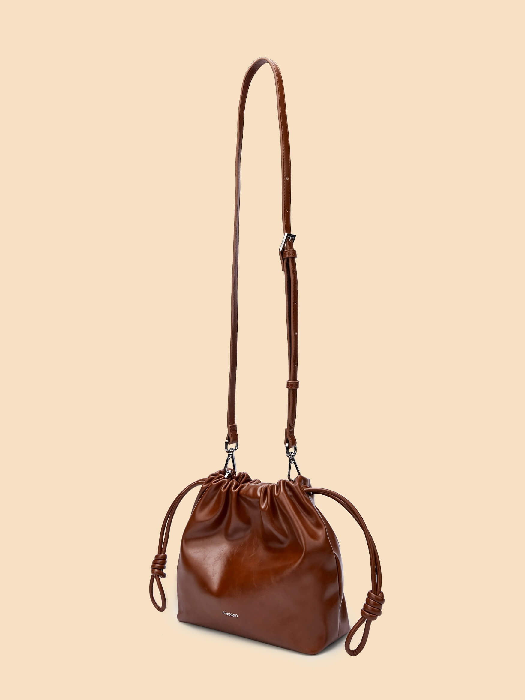 SINBONO Clara Shoulder Crossbody Bag Brown