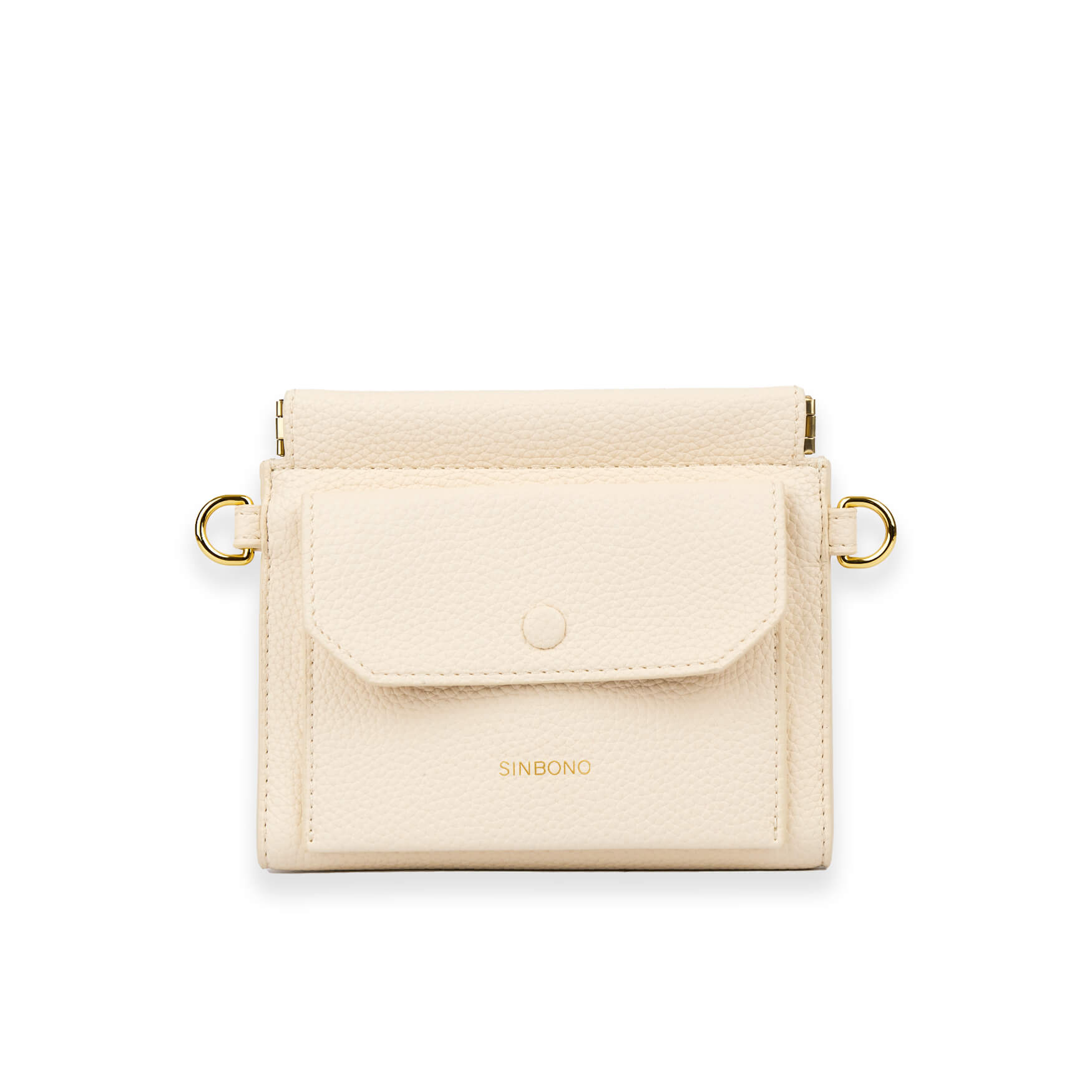 SINBONO Ivory Crossbody Bag- High-quality Soft Vegan Leather Bag