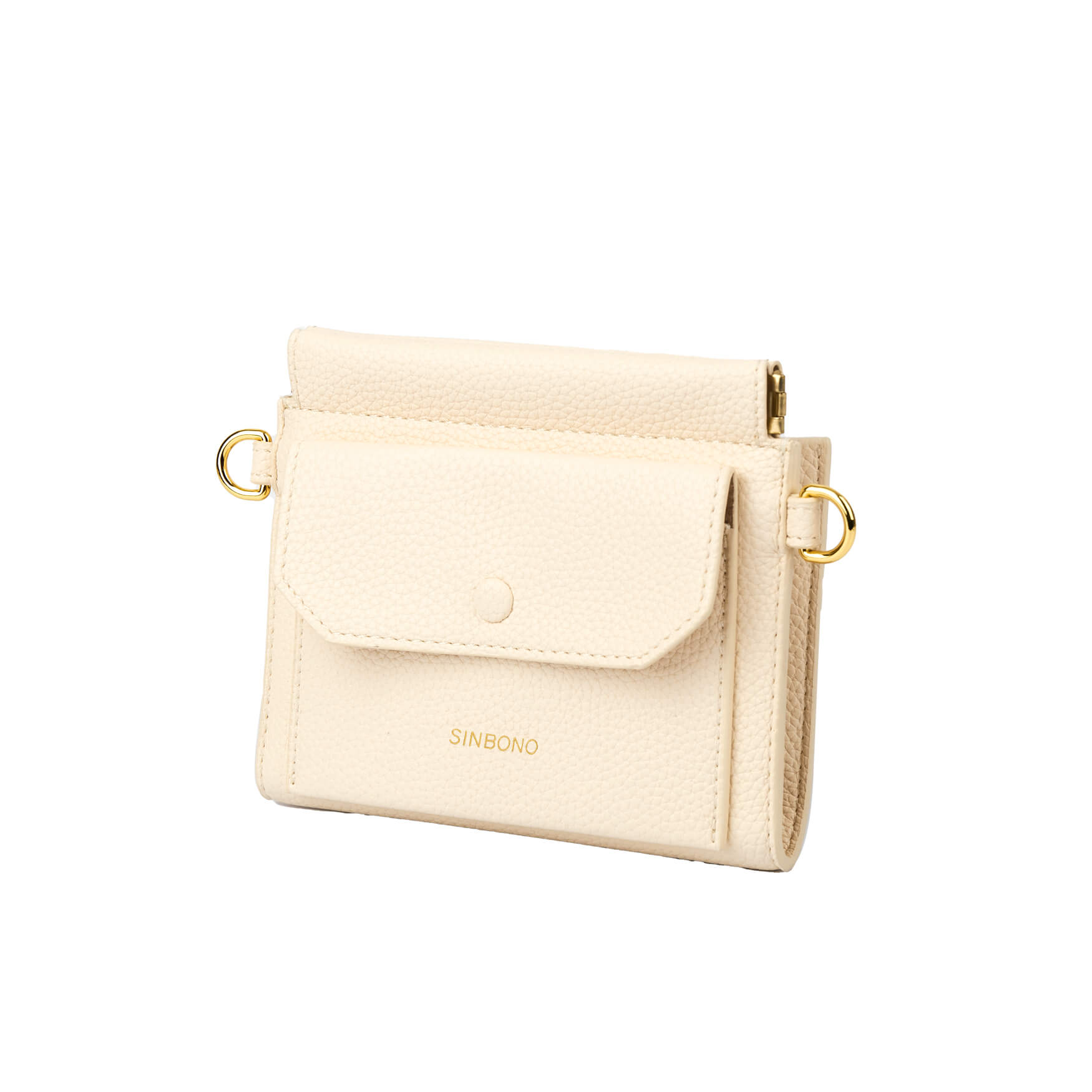 SINBONO Ivory Crossbody Bag- High-quality Soft Vegan Leather Bag