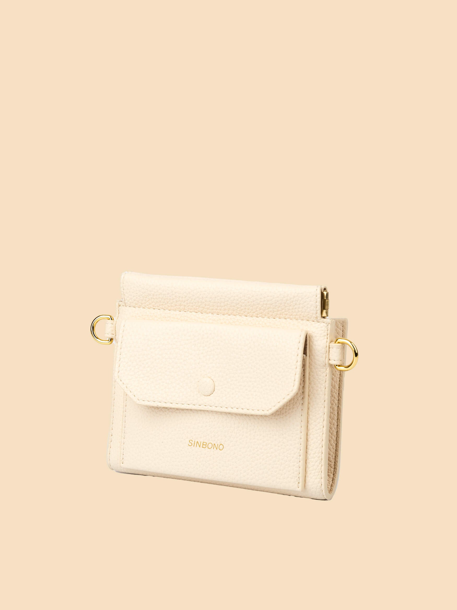 SINBONO Ivory Crossbody Bag- High-quality Soft Vegan Leather Bag