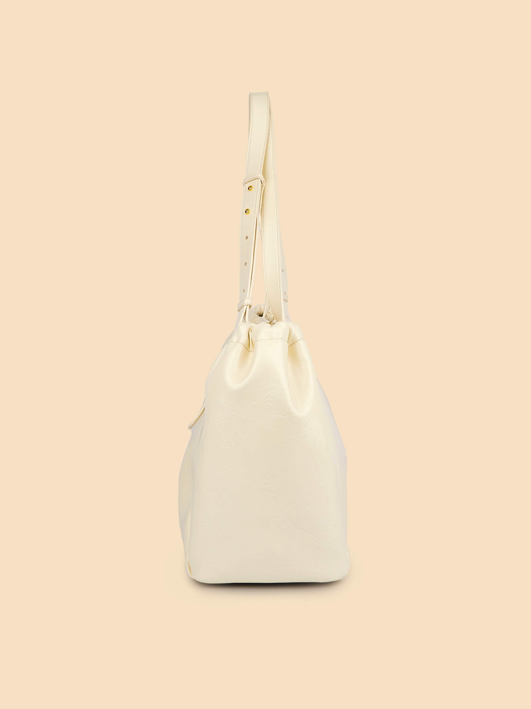 SINBONO Halle Hobo Tote Bag  Ivory