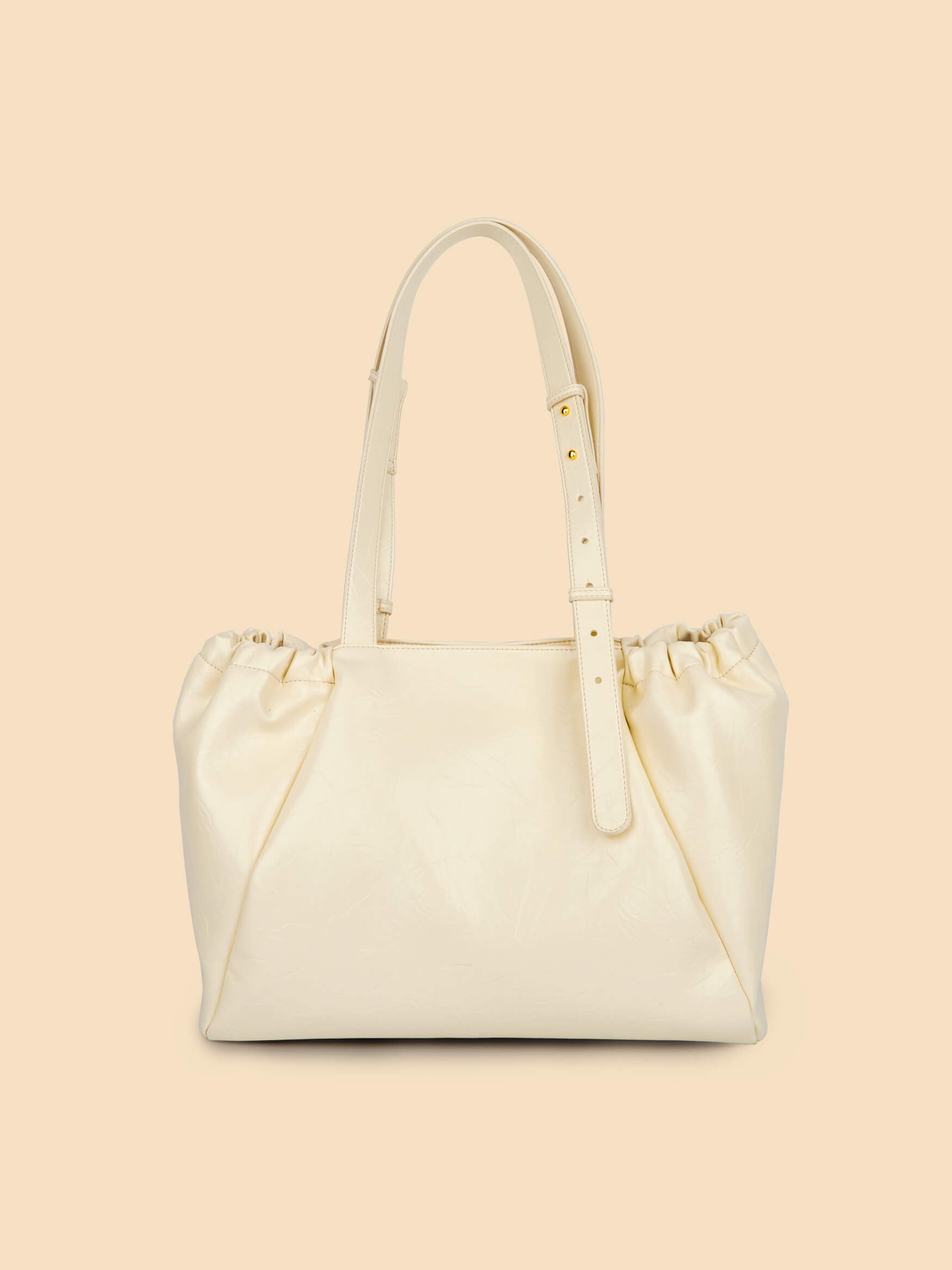 SINBONO Halle Hobo Tote Bag  Ivory