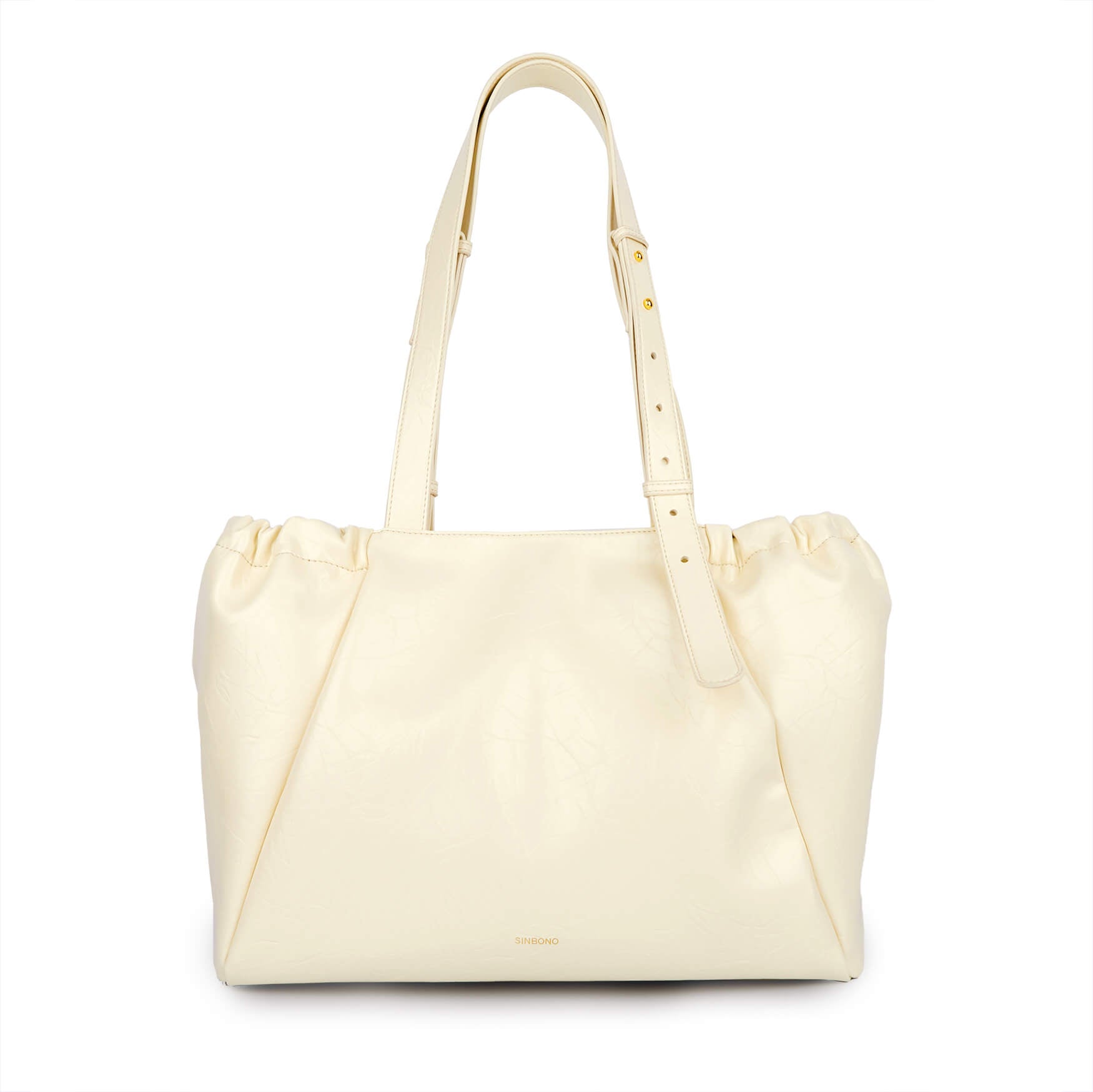 SINBONO Halle Hobo Tote Bag  Ivory