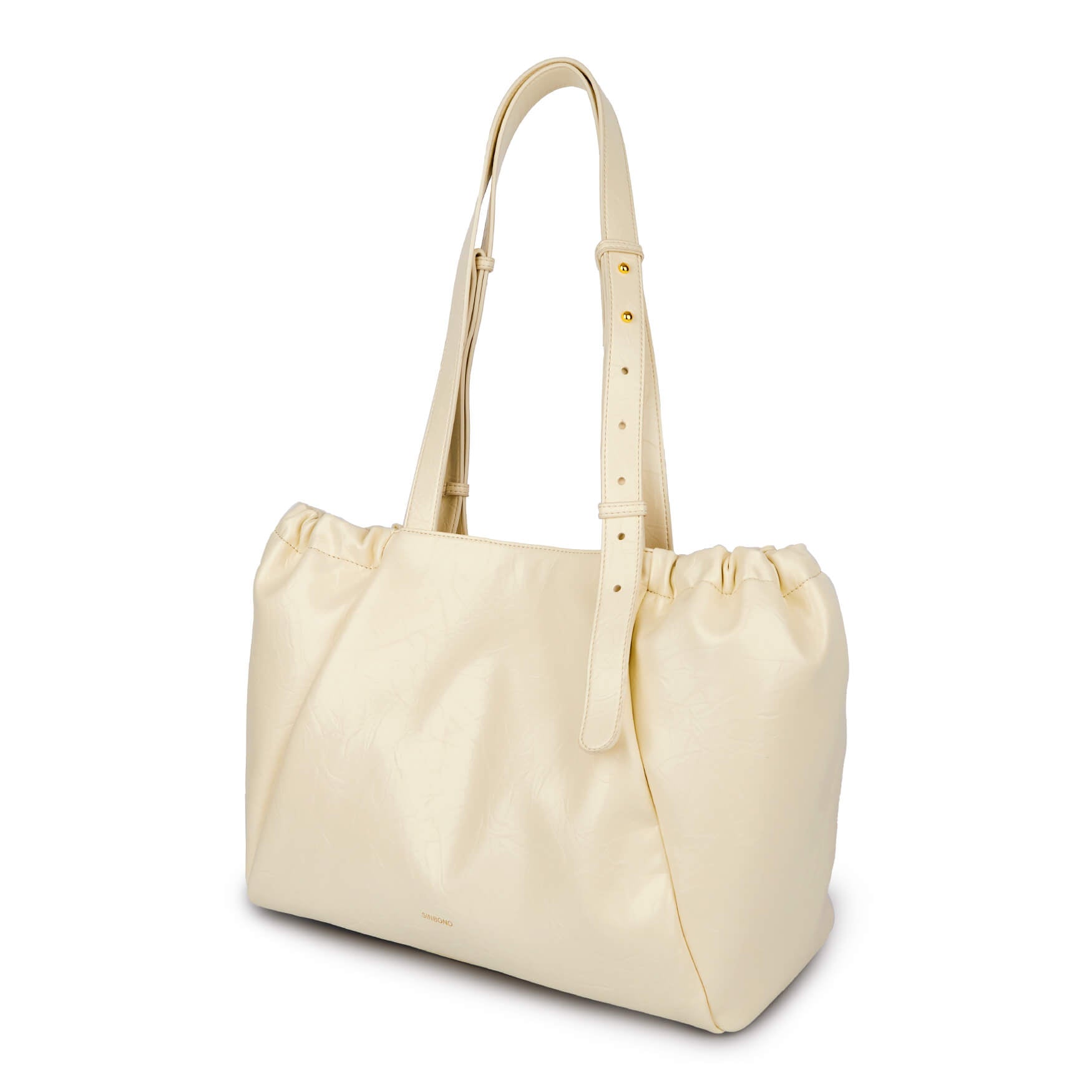 SINBONO Halle Hobo Tote Bag  Ivory