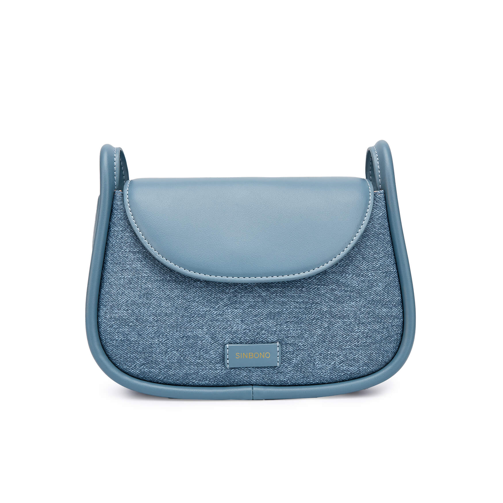 SINBONO Blue Crossbody Bag- High-quality Soft Vegan Leather Bag