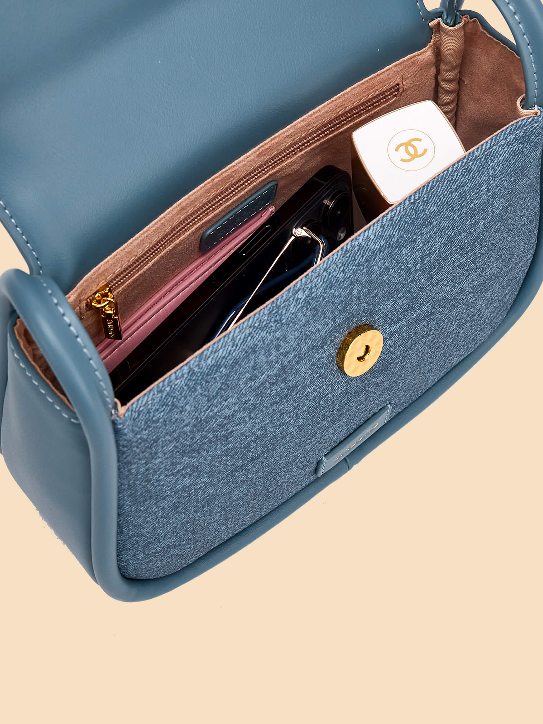 Jolie Crossbody Bag - Blue