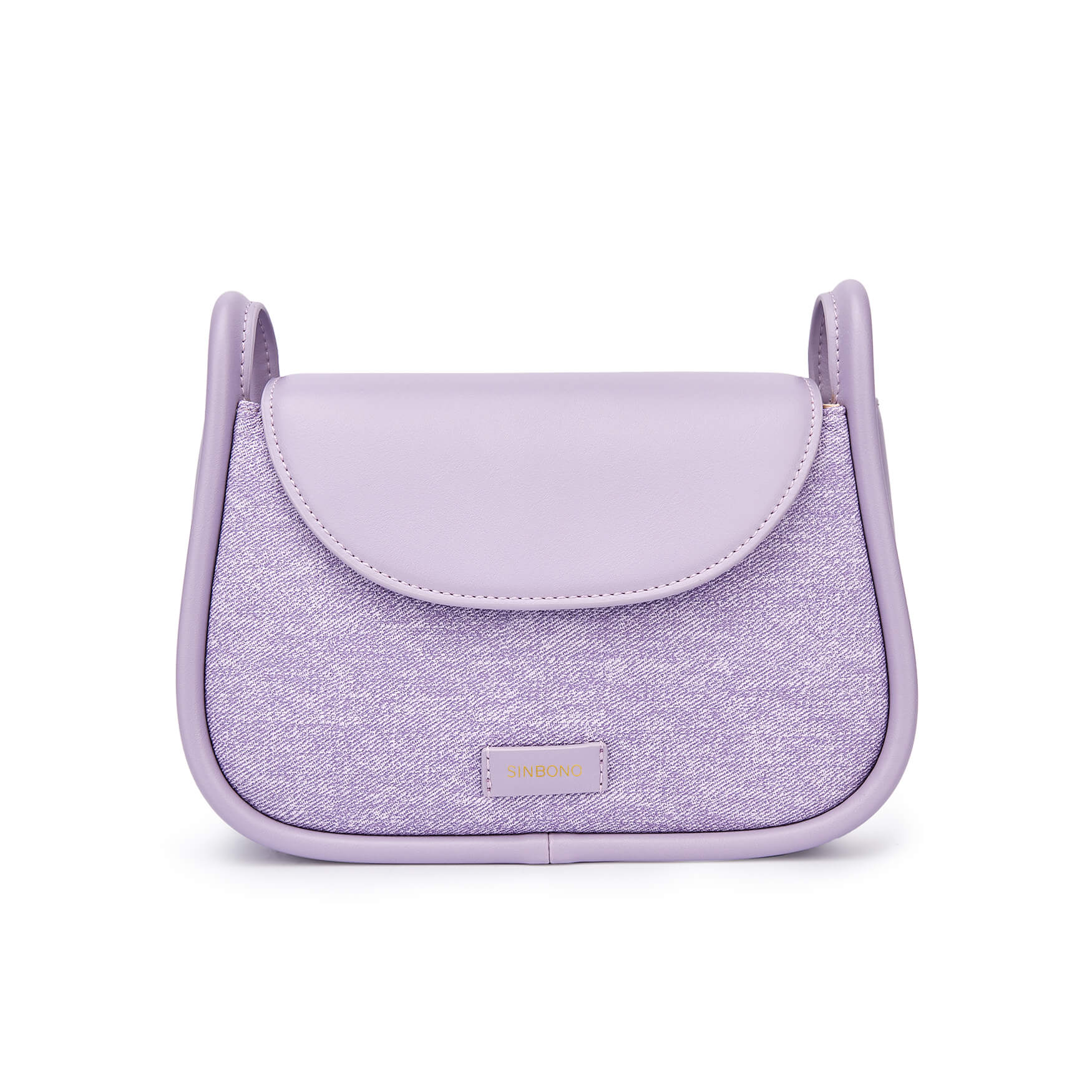 SINBONO Purple Crossbody Bag- High-quality Soft Vegan Leather Bag