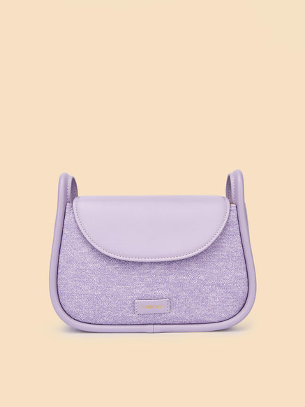 SINBONO Purple Crossbody Bag- High-quality Soft Vegan Leather Bag