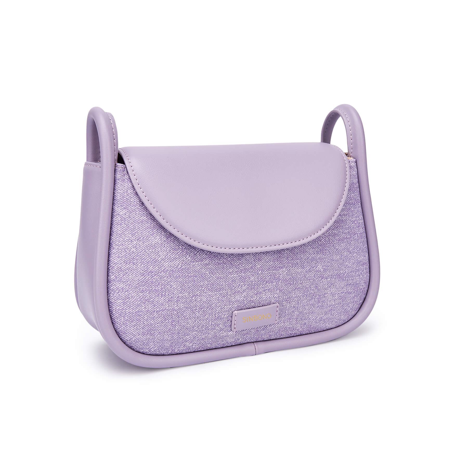 SINBONO Purple Crossbody Bag- High-quality Soft Vegan Leather Bag