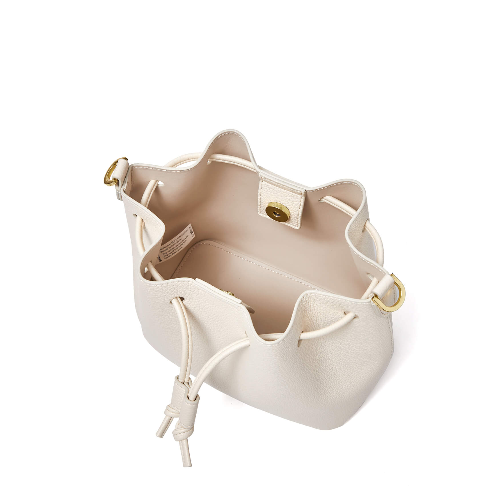 SINBONO Kate Bucket Bag  Ivory