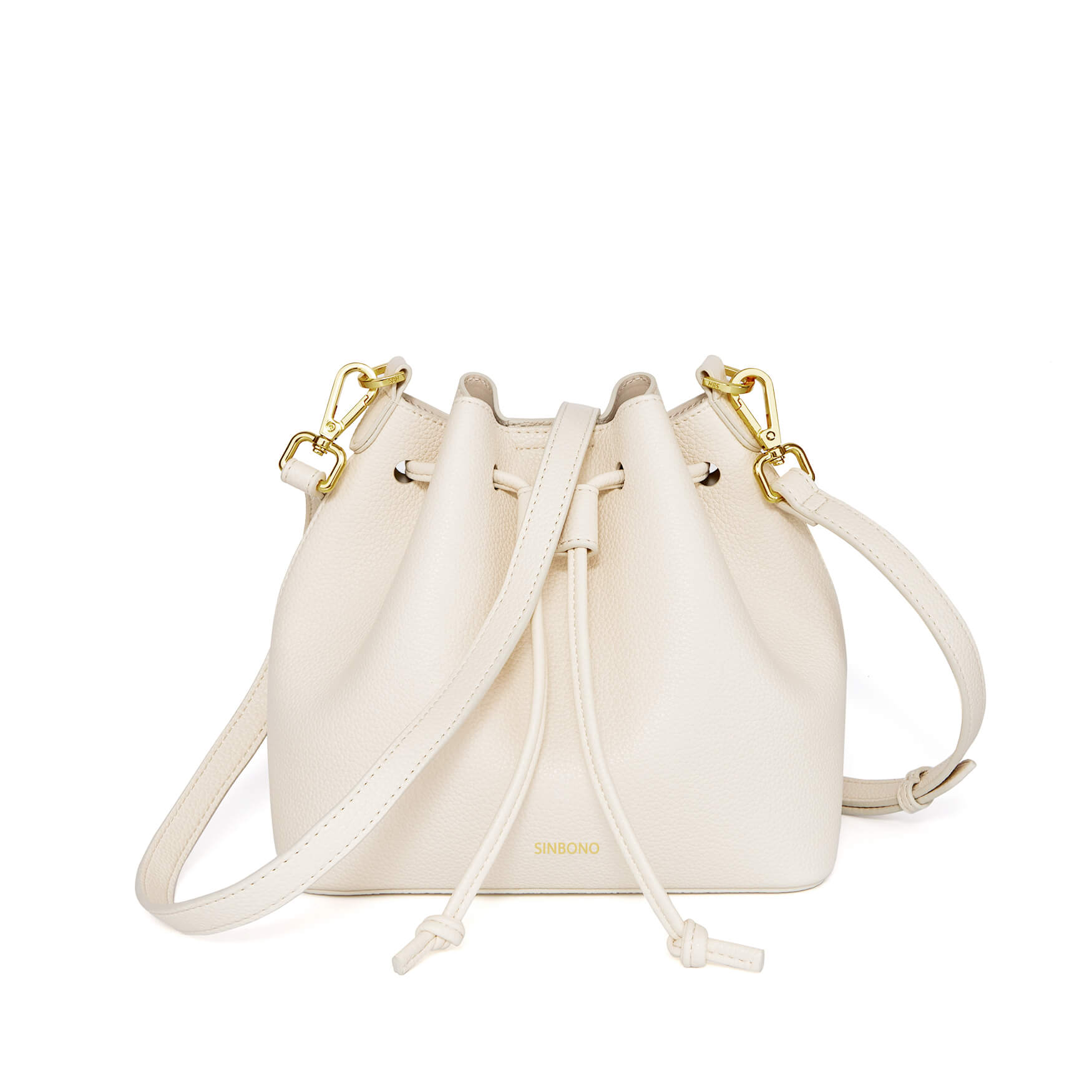 SINBONO Kate Bucket Bag  Ivory