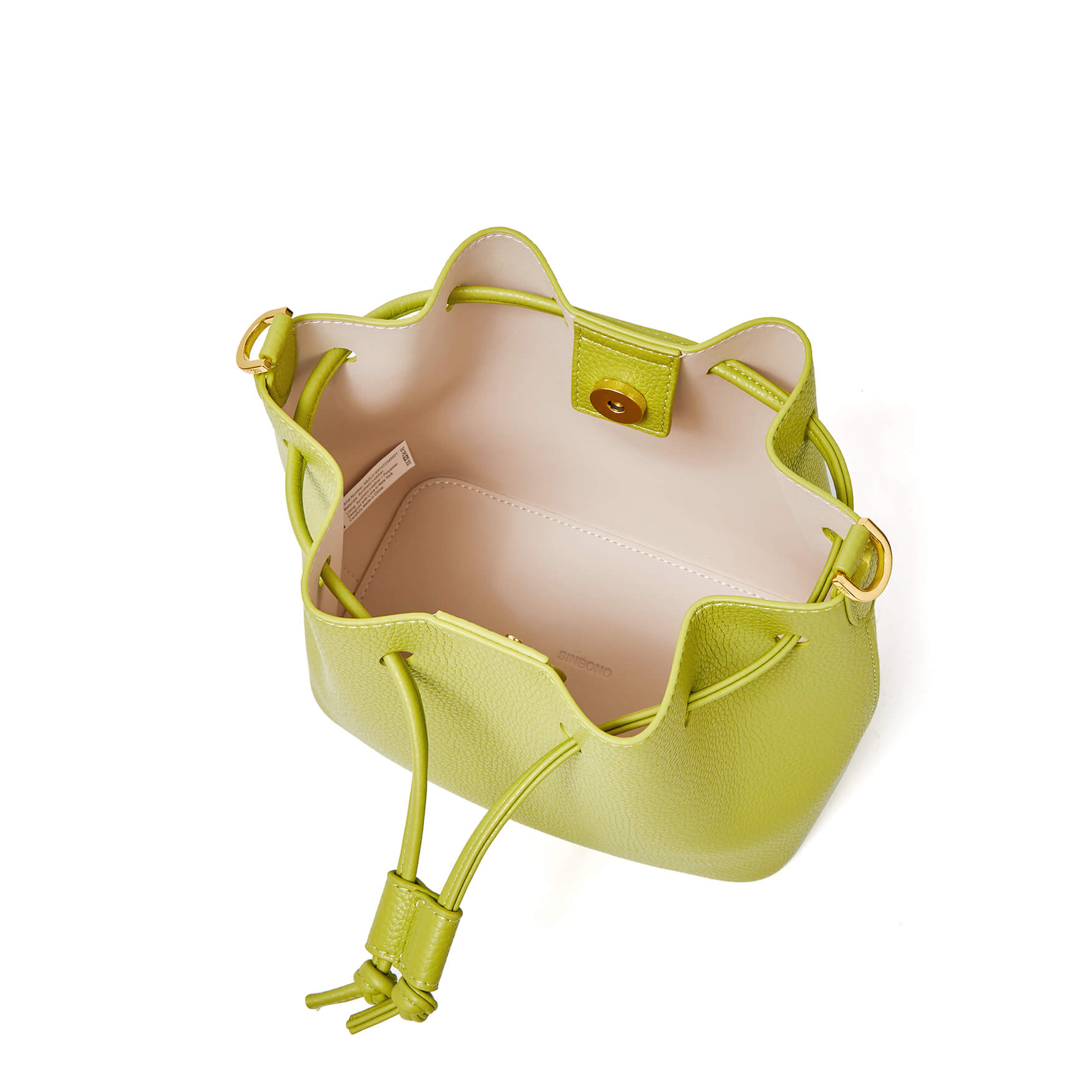 SINBONO Kate Bucket Bag Lime Green