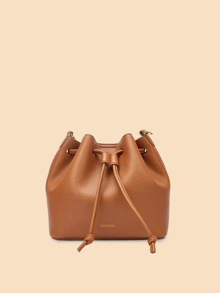 SINBONO Kate Bucket BagOrange Brown