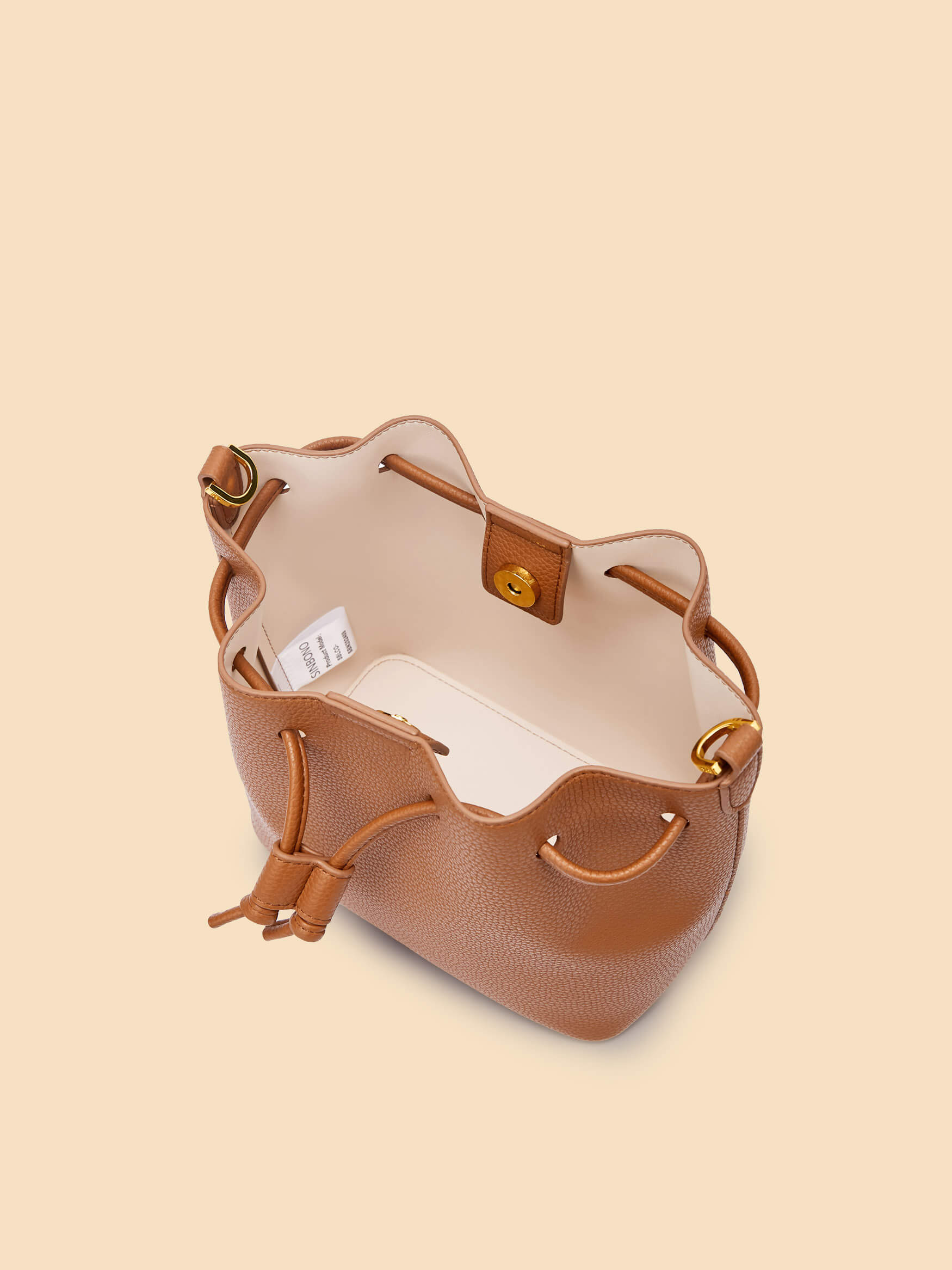 SINBONO Kate Bucket BagOrange Brown