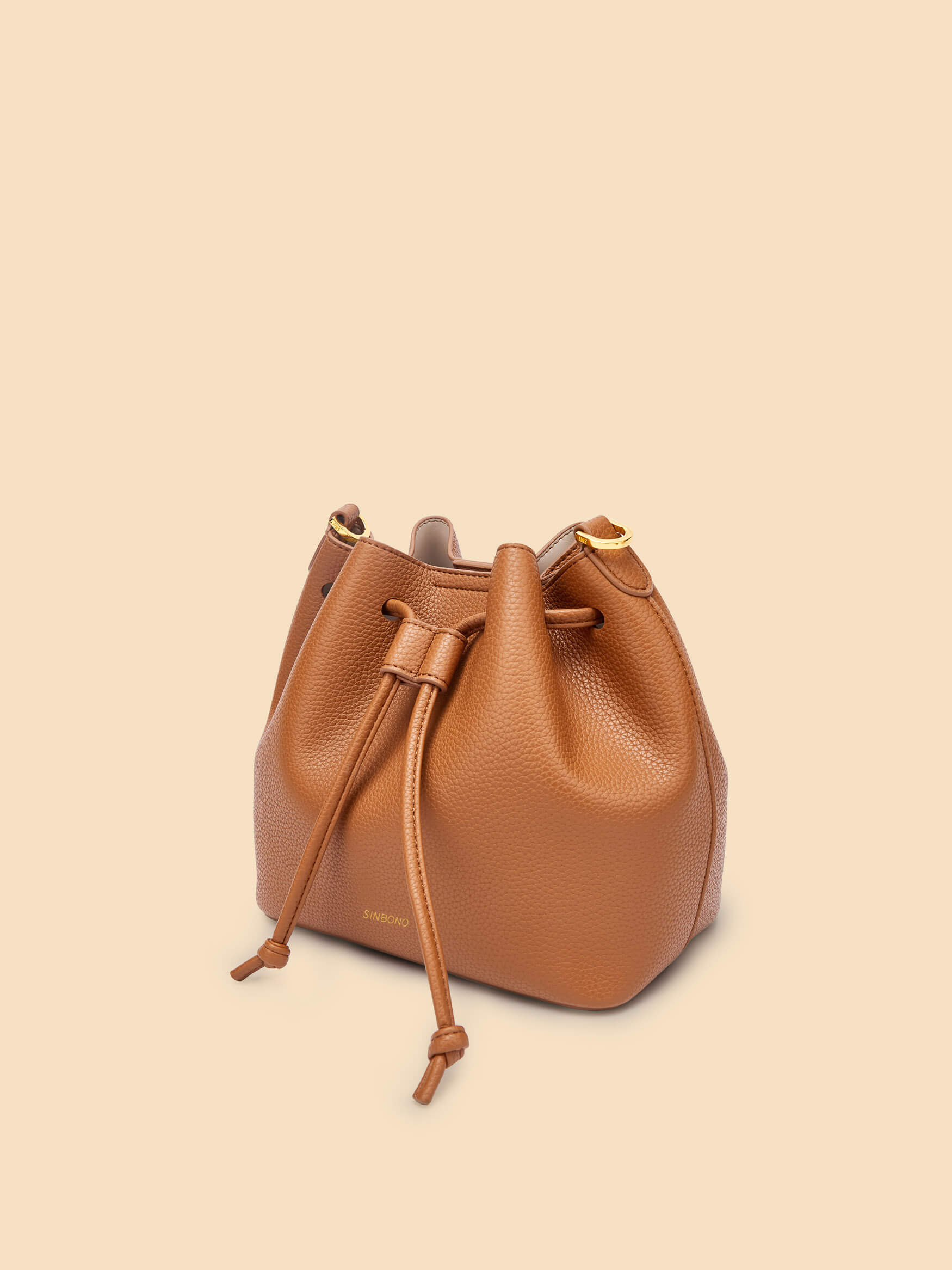 SINBONO Kate Bucket BagOrange Brown