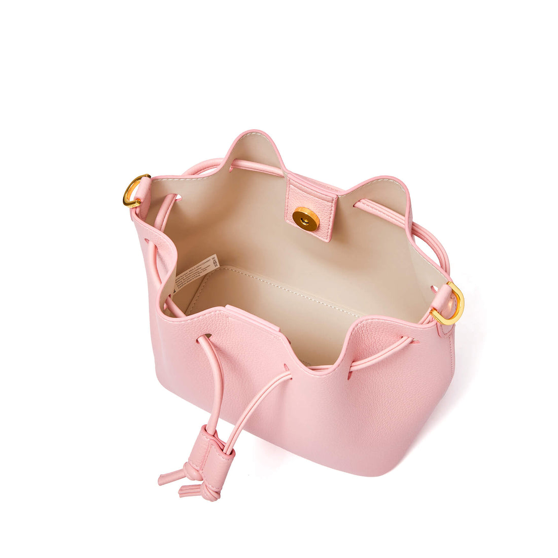 SINBONO Luxury Designer Pink Bag- Women's Selena Ruched Hobo Bag