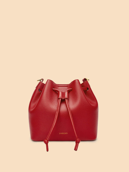 SINBONO Kate Bucket Bag Red