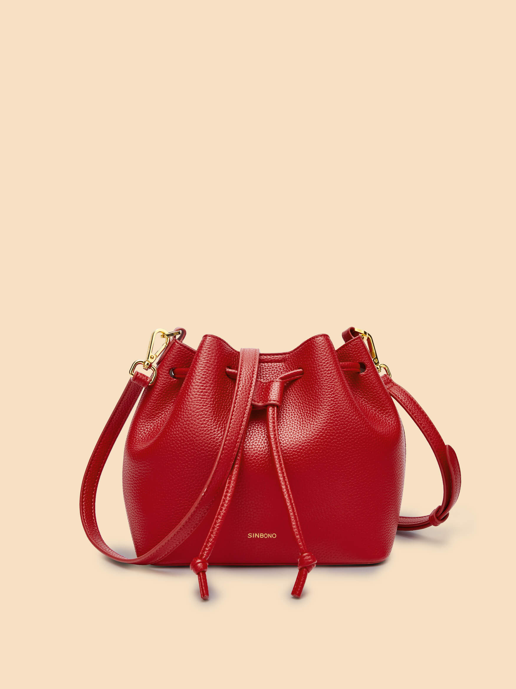 SINBONO Kate Bucket Bag Red