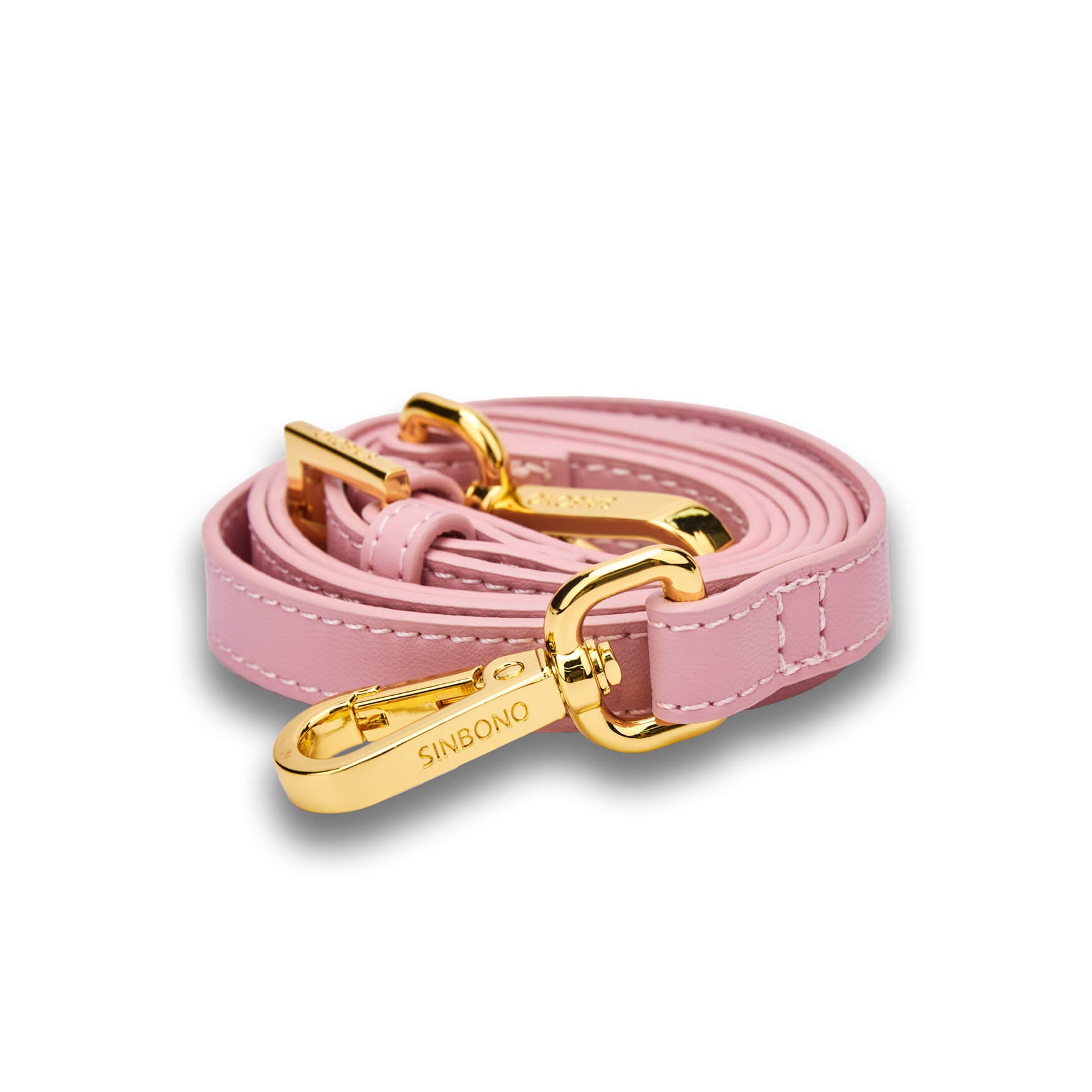 SINBONO Long Pink Braided Shoulder Strap - Purse with Shoulder Strap