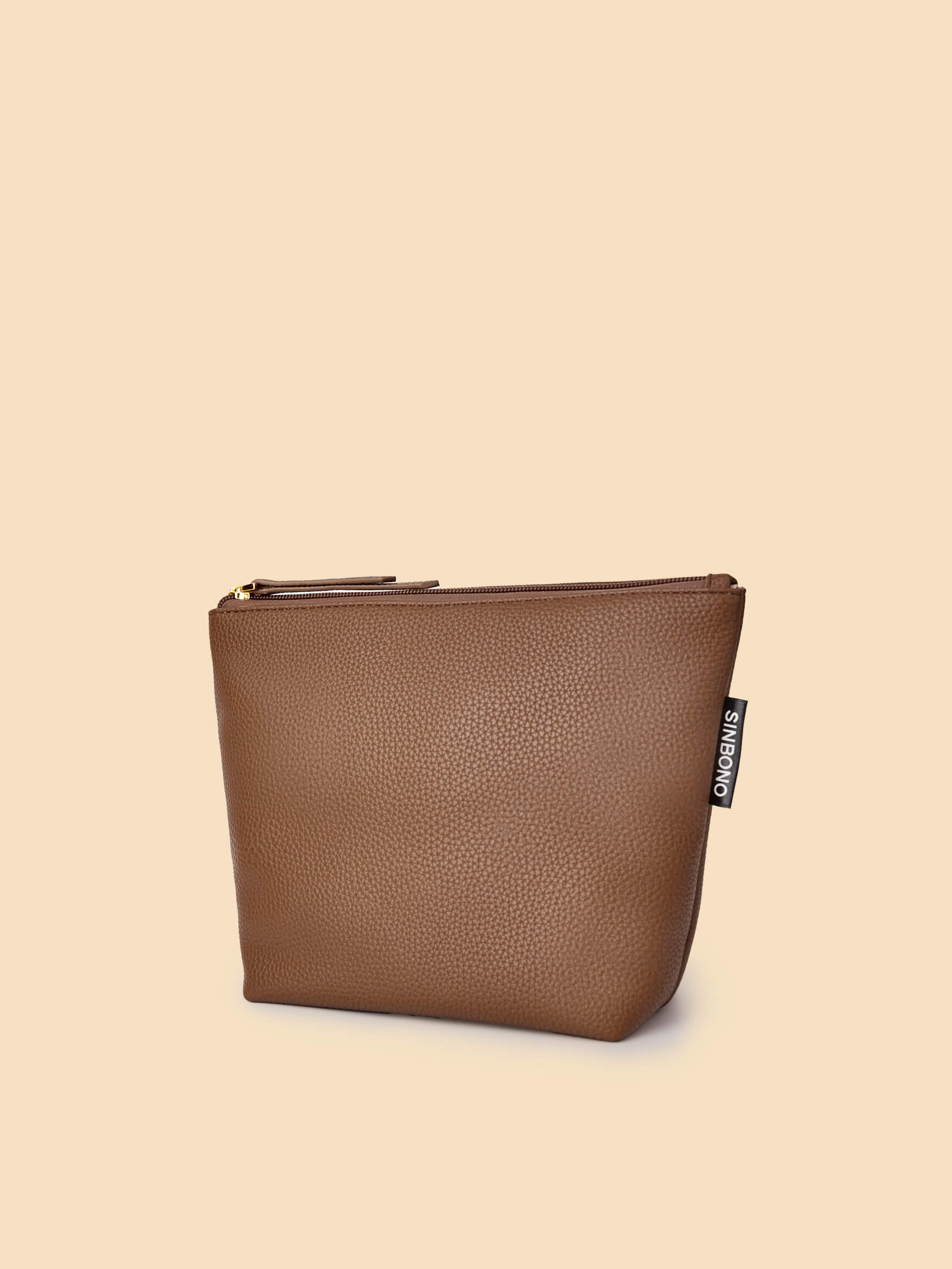 SINBONO  Makeup Bag Brown