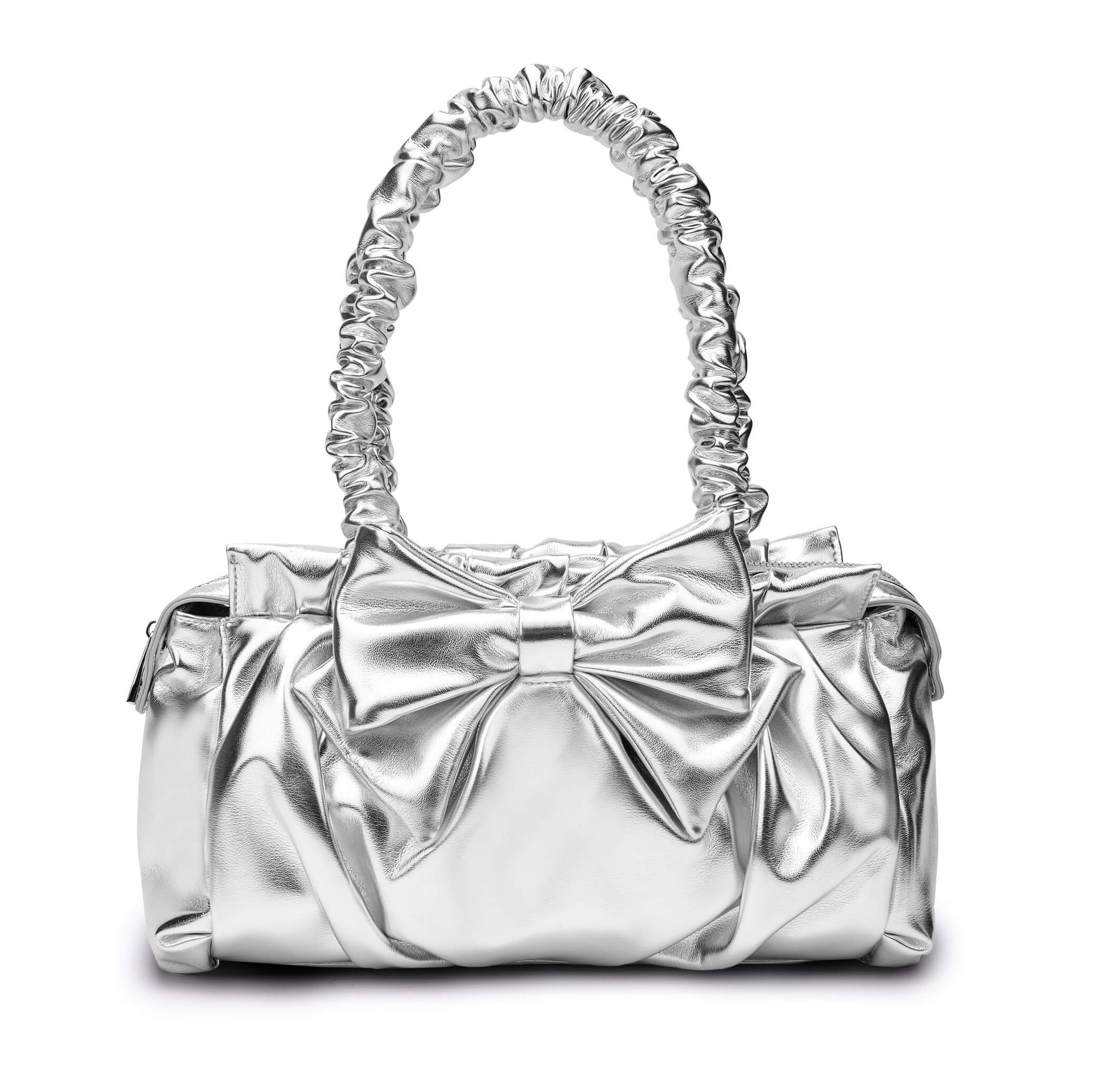 SINBONO Medium Daisy Crossbody Bag Silver