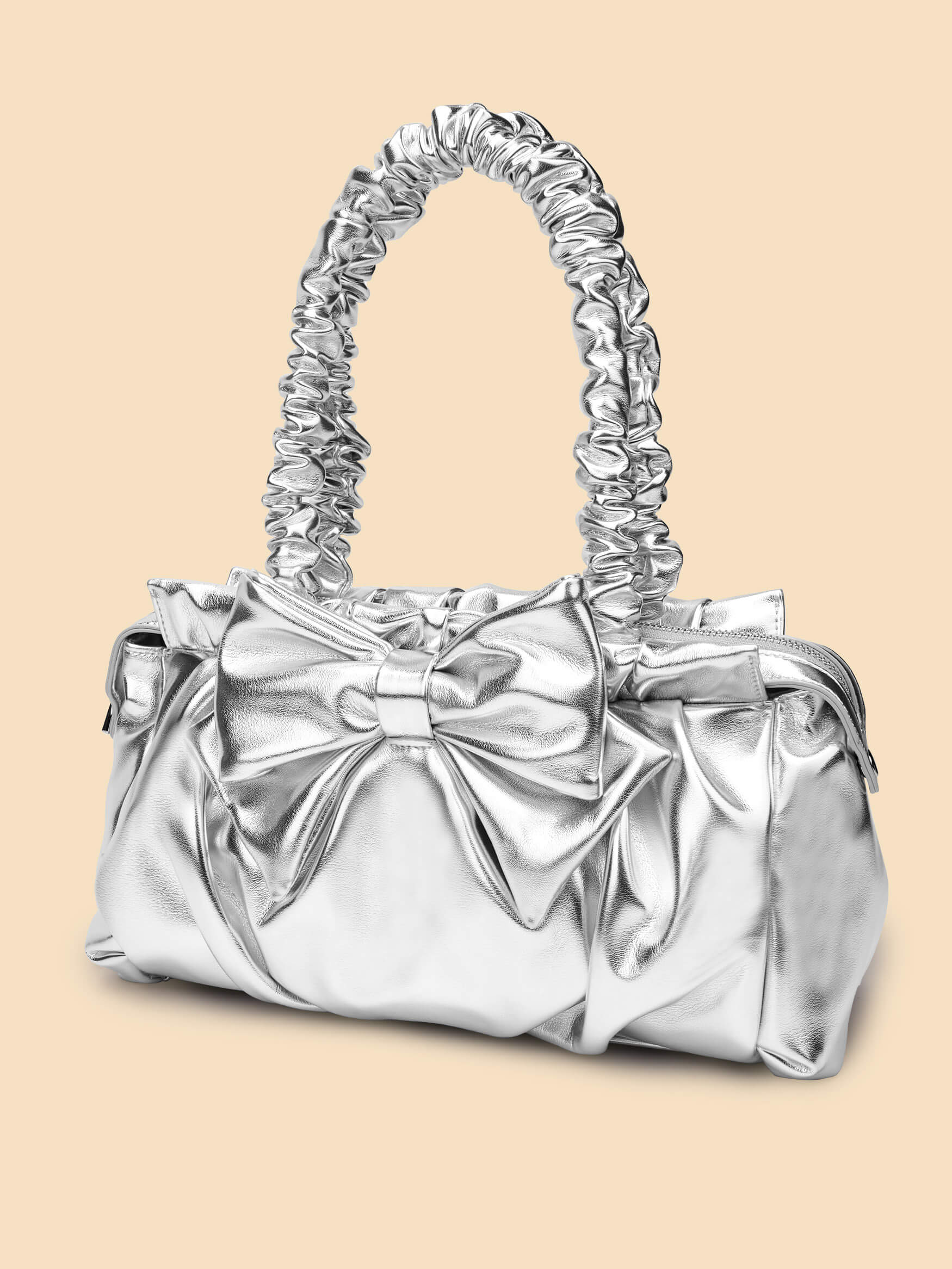 SINBONO Medium Daisy Crossbody Bag Silver