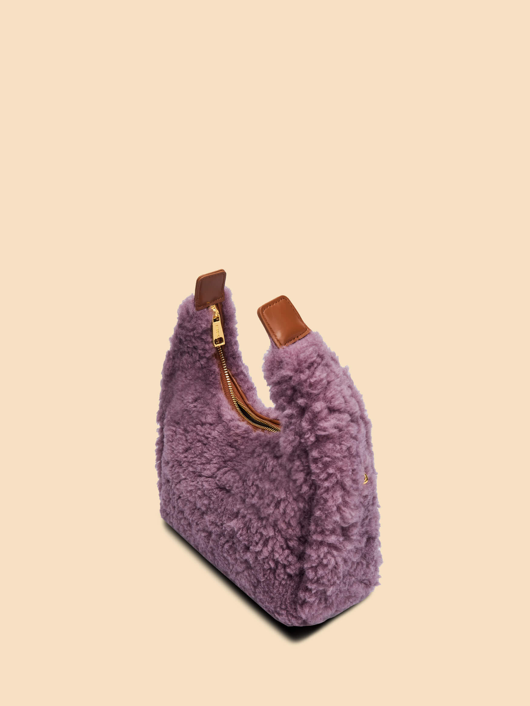 SINBONO Vienna Medium-Sized Grape Purple Vegan Leather Purses 