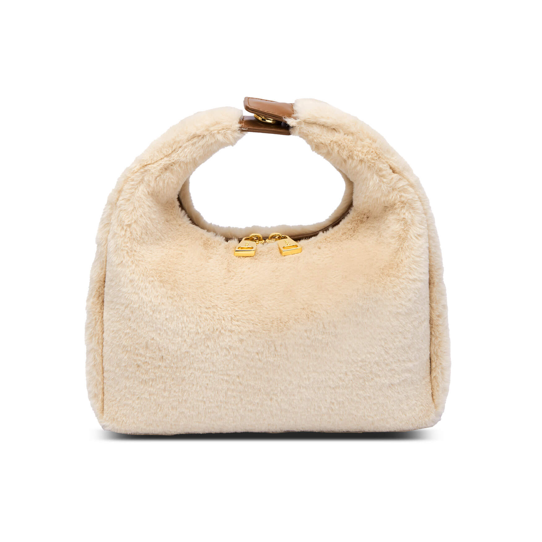 SINBONO Vienna Medium-Sized  Light Beige  Leather Purses 