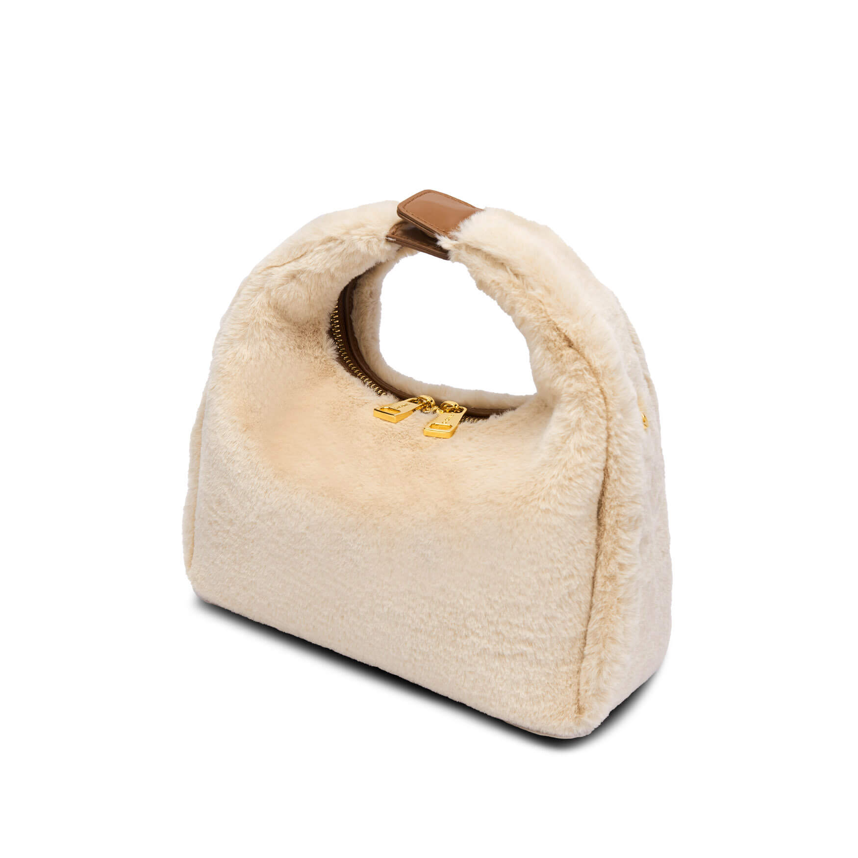 SINBONO Vienna Medium-Sized  Light Beige  Leather Purses 