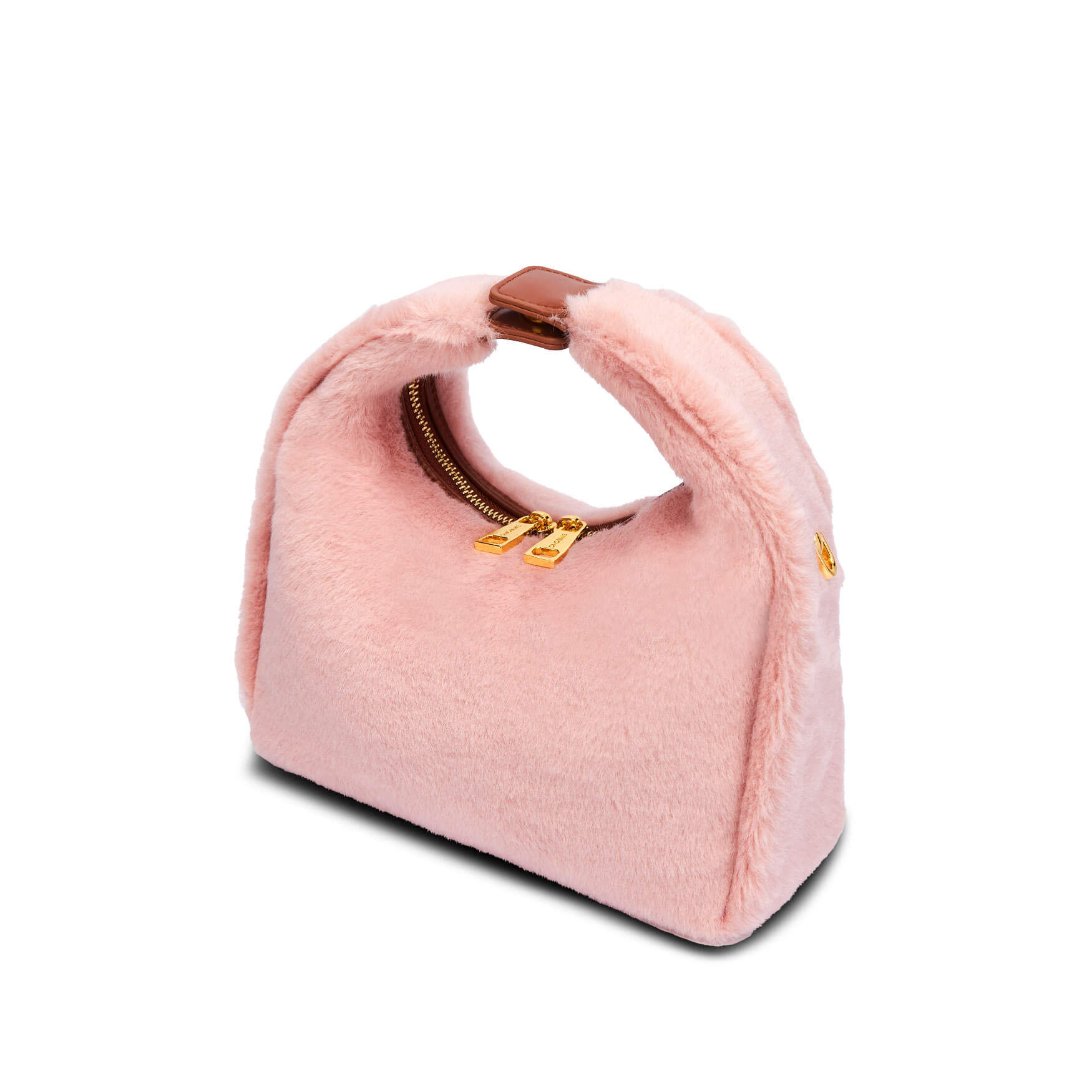 SINBONO Vienna Medium-Sized Light Pink Vegan Leather Purses 