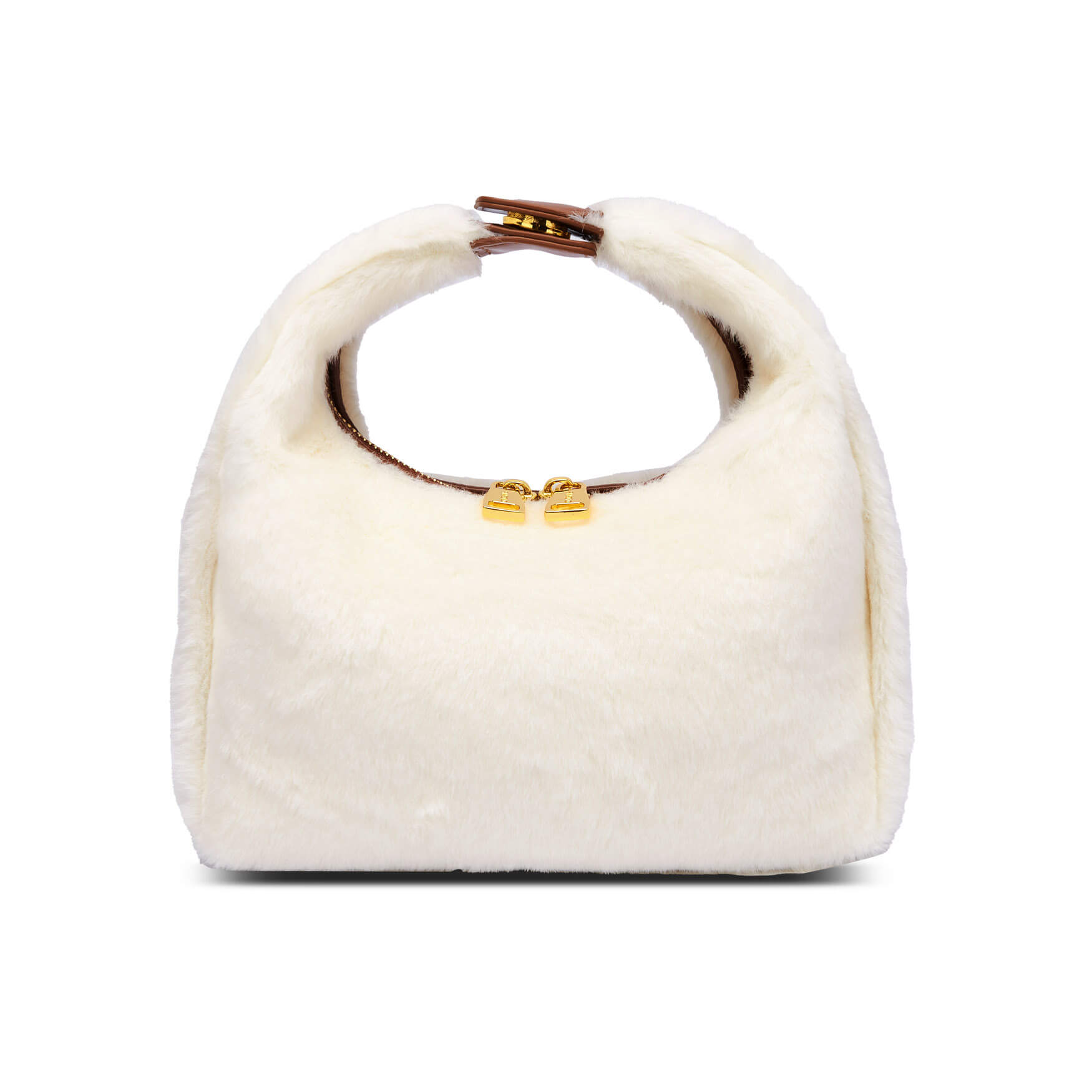 SINBONO Vienna Medium-Sized Snow White Vegan Leather Purses 