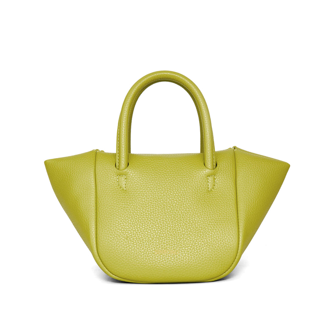 SINBONO Luxury Designer Milk Yellow Bag- Women's Selena Ruched