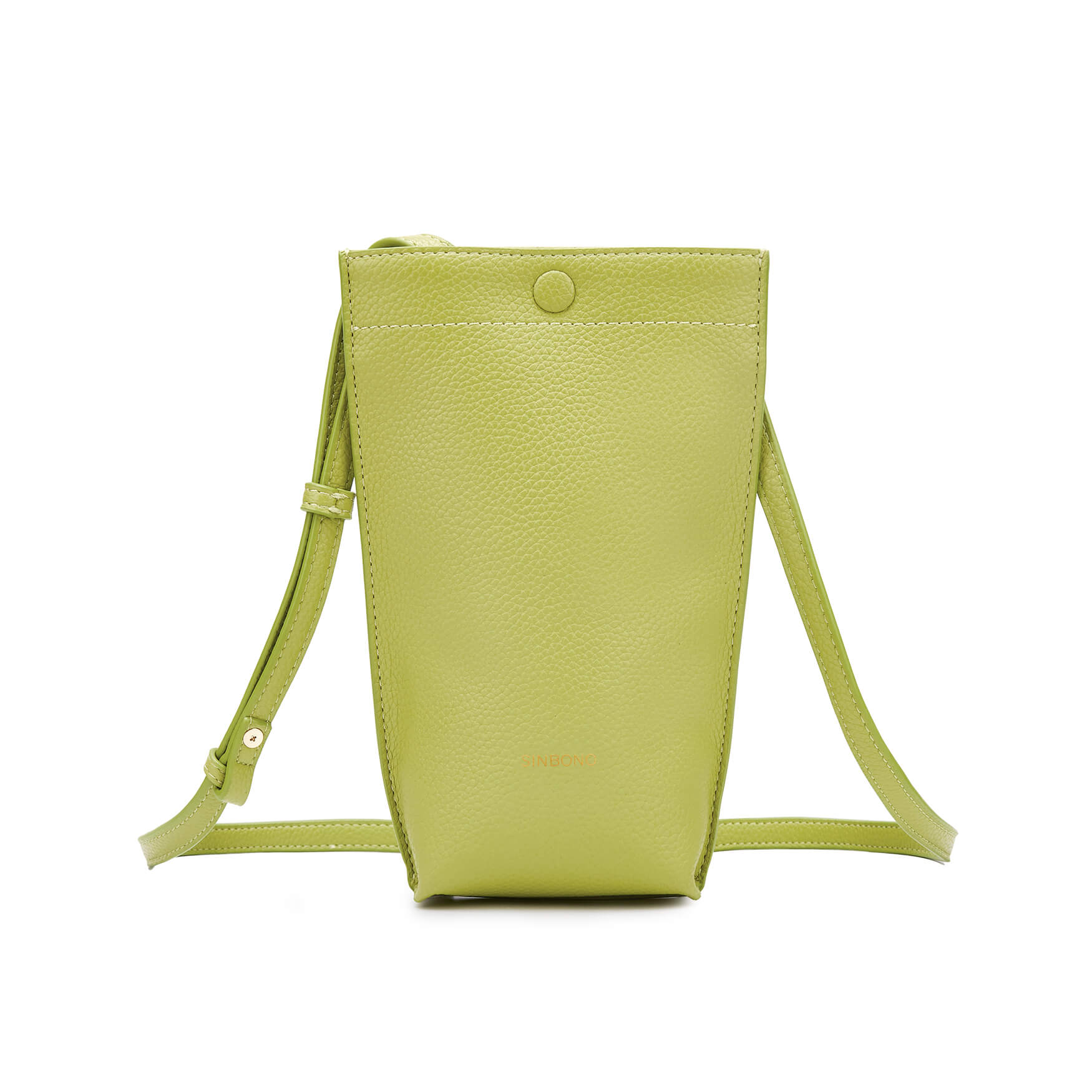 SINBONO Lime Green Crossbody Bag- High-quality Soft Vegan Leather Bag