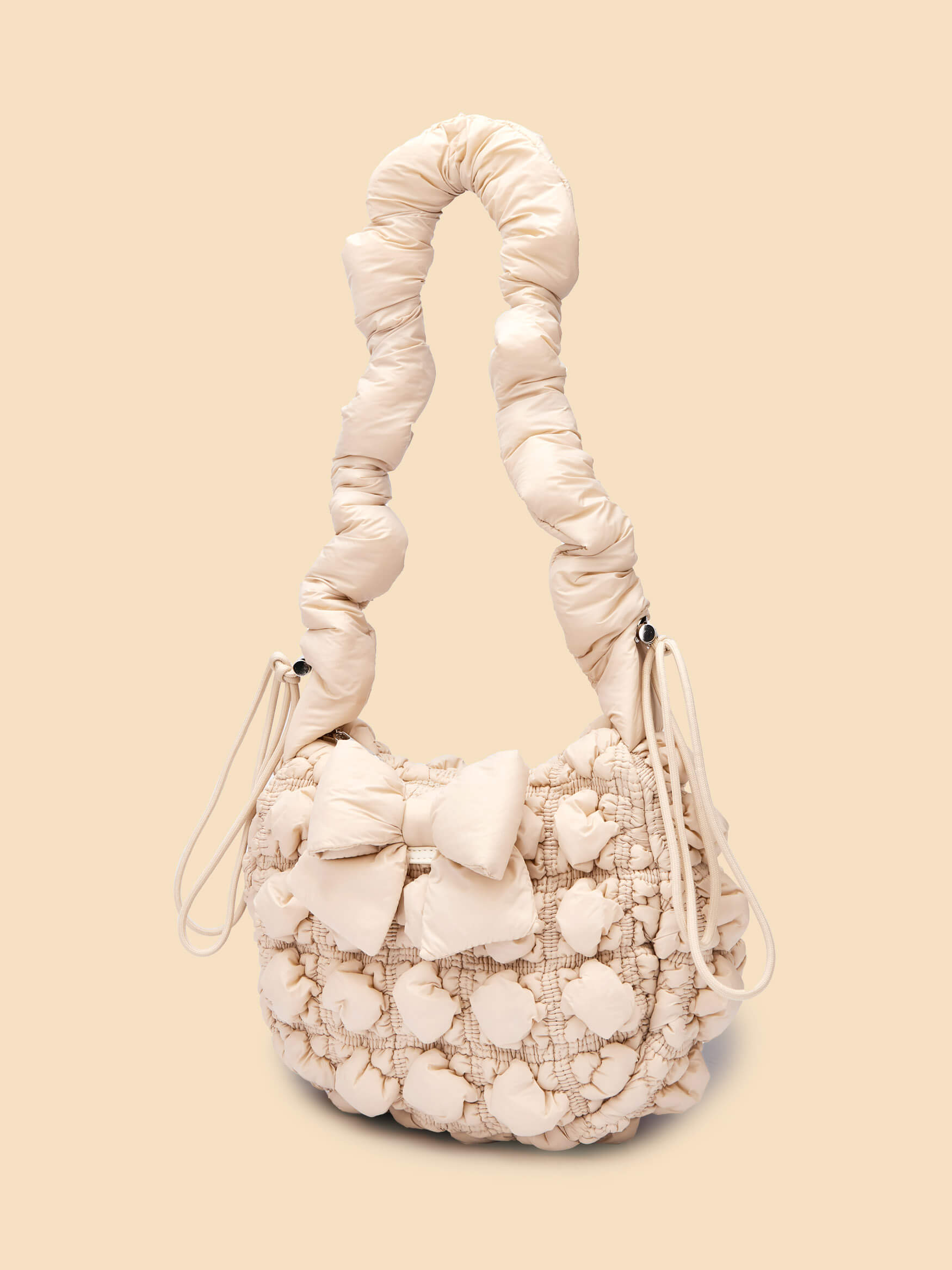 SINBONO Small Ellie Shoulder Crossbody Bag Ivory