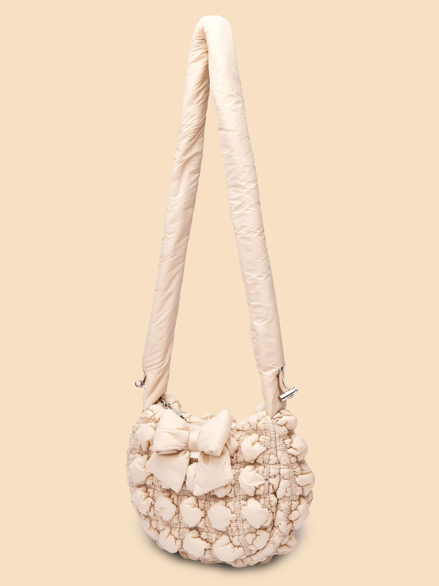 SINBONO Small Ellie Shoulder Crossbody Bag Ivory