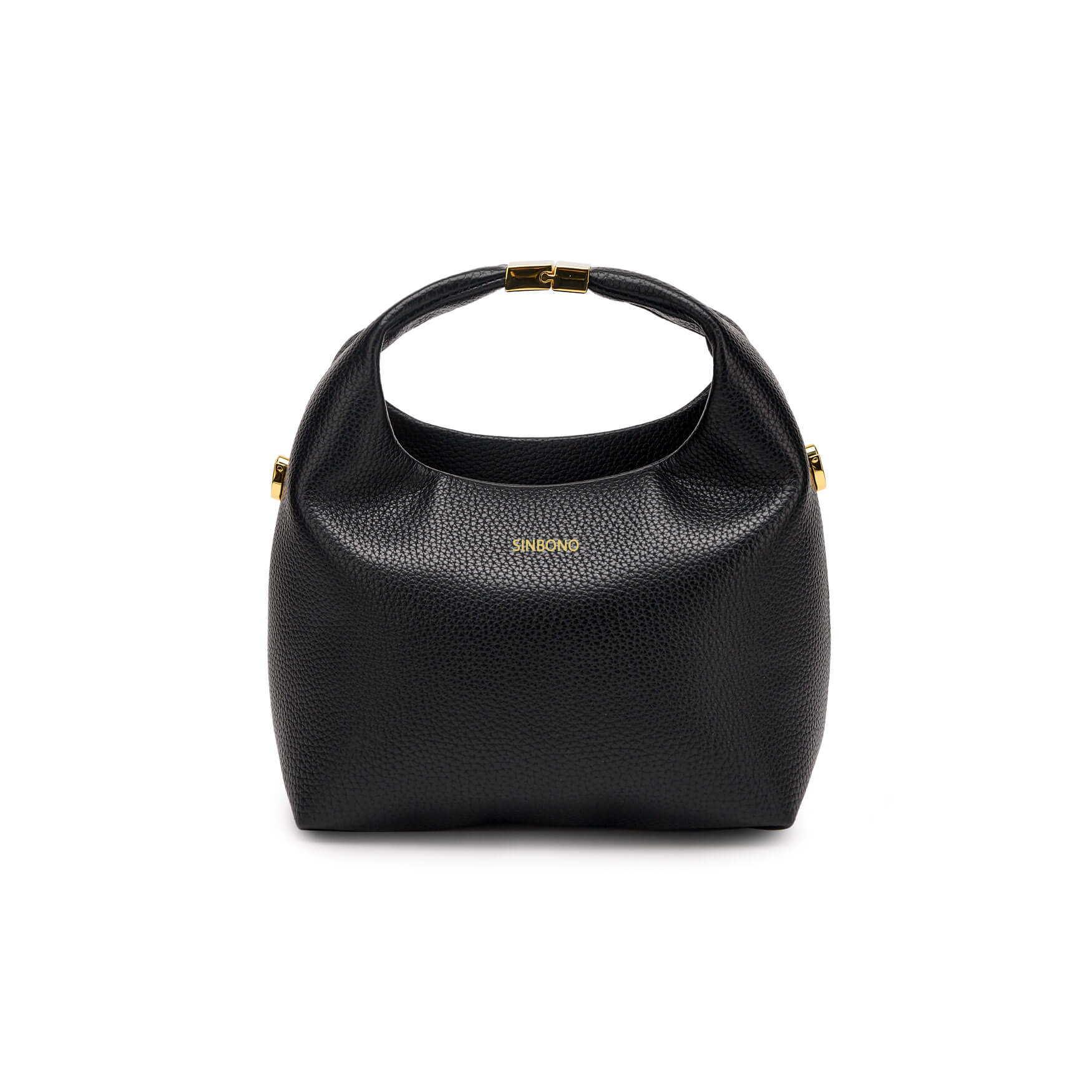 SINBONO Small Vivienne Top Handle Crossbody Bag Black