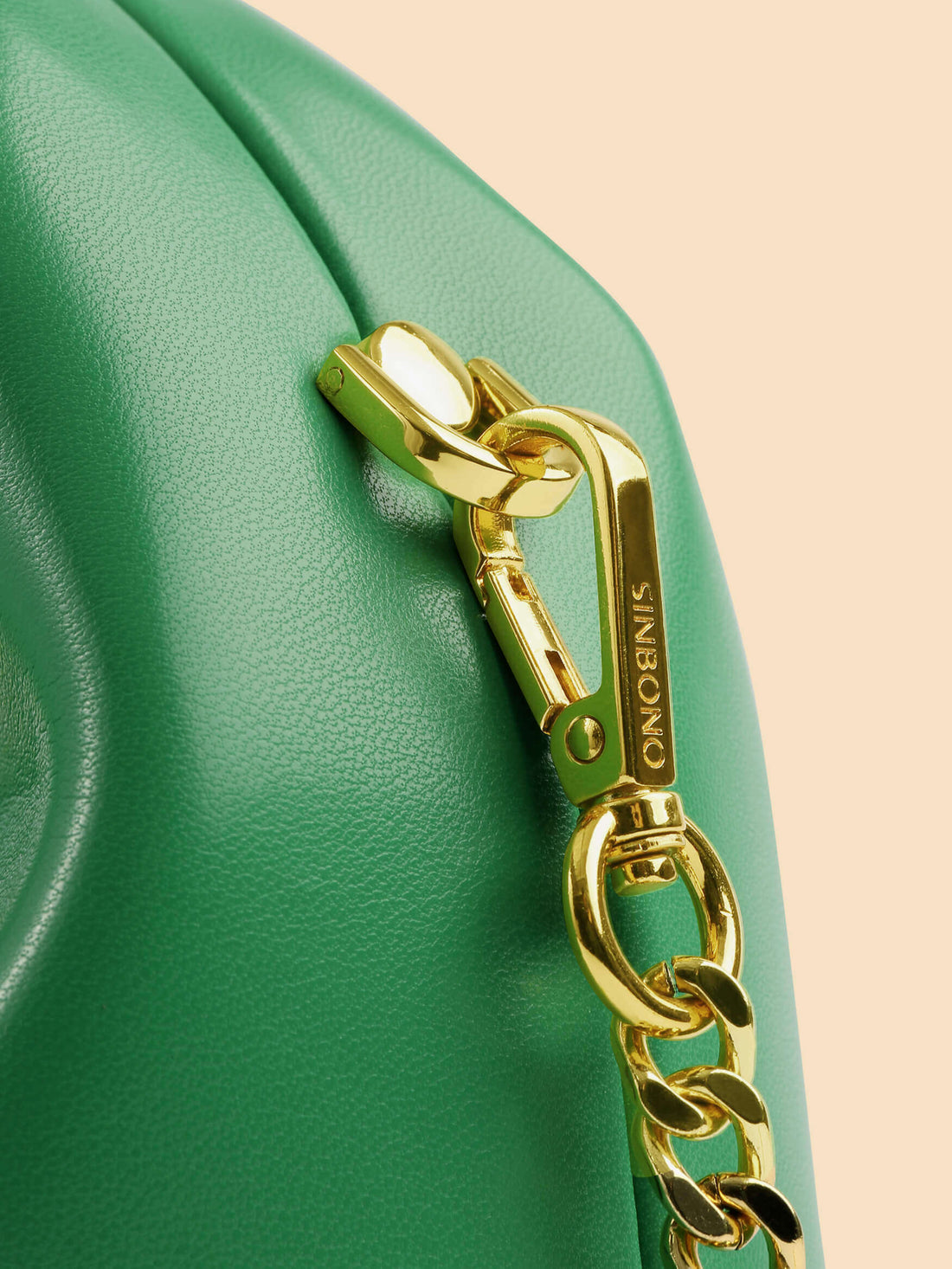 Everly Green | Quilted Sport Crossbody | NO STRAP