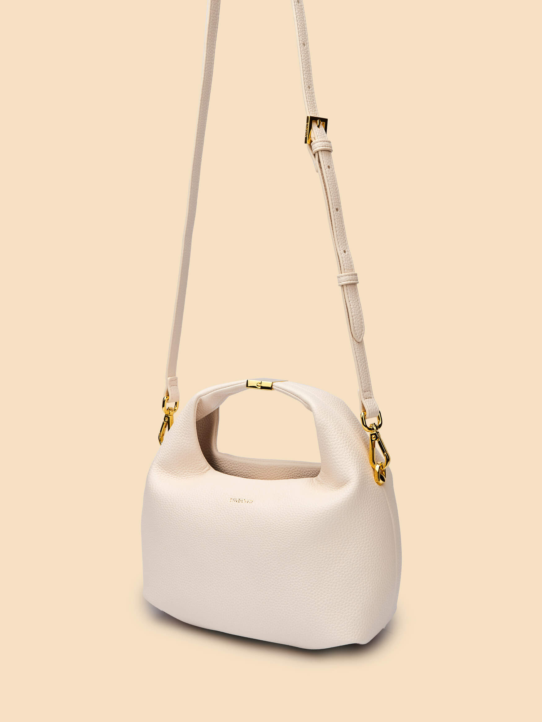 SINBONO Vivienne Top Handle Crossbody Bag Ivory