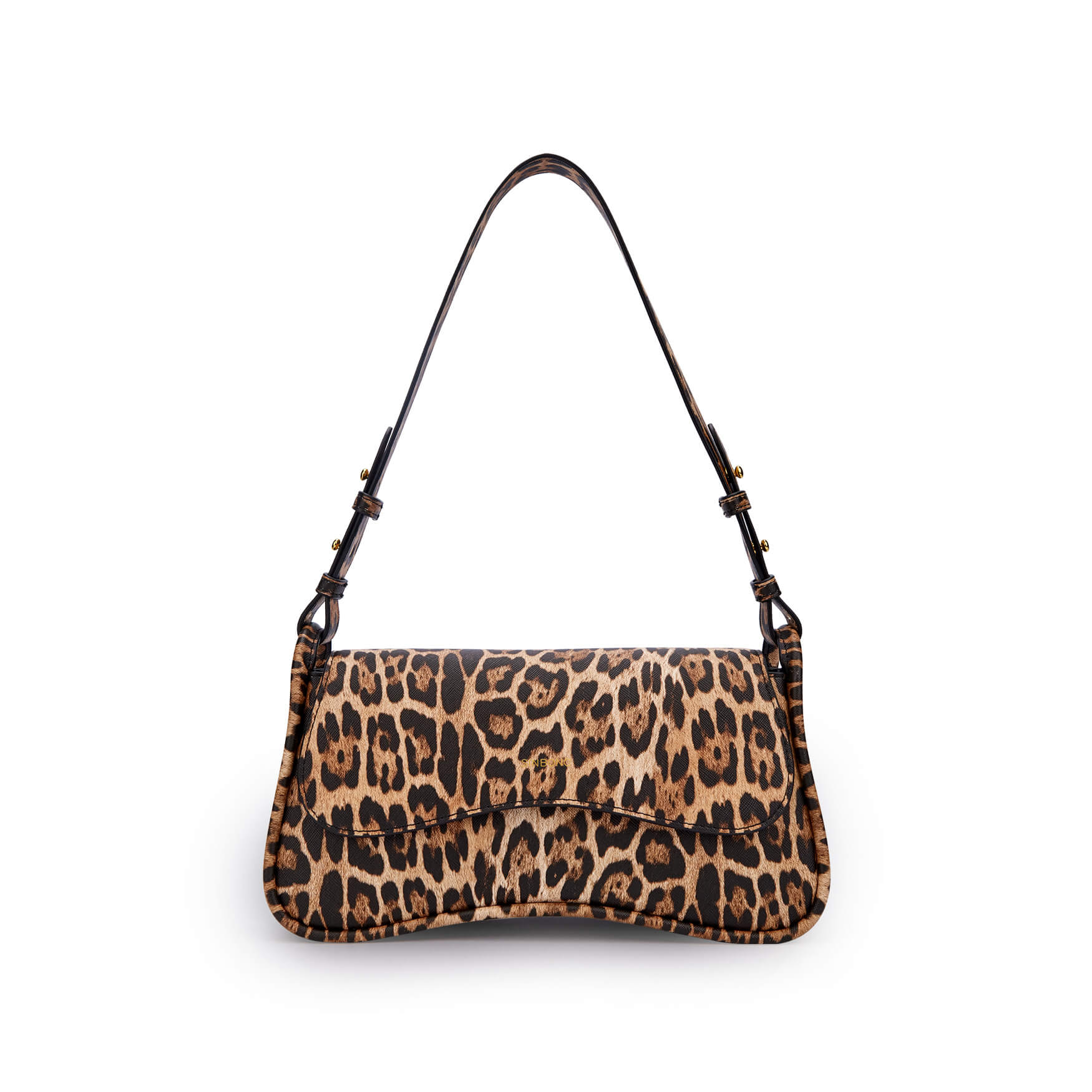 Brown leopard print bag best sale