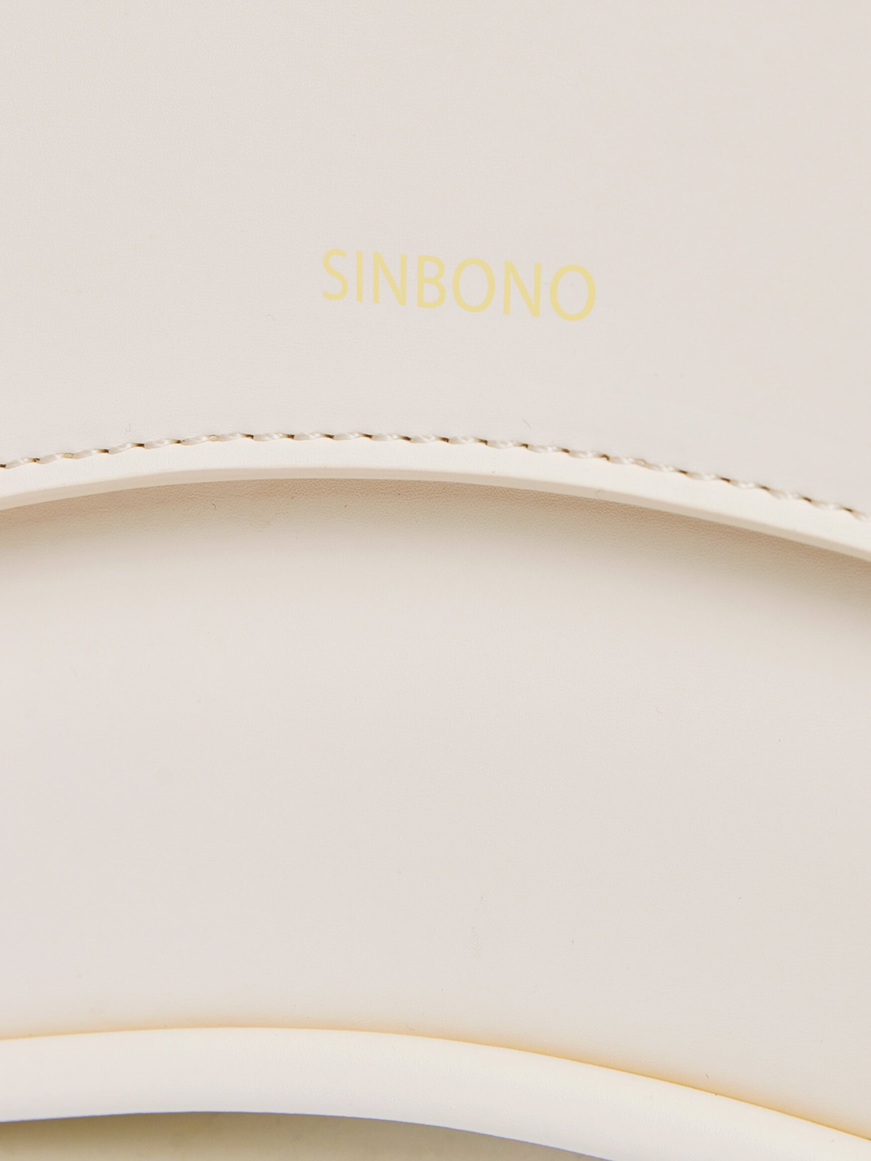 SINBONO Zoe Shoulder Bag White - Cruelty Free Leather Bag for women