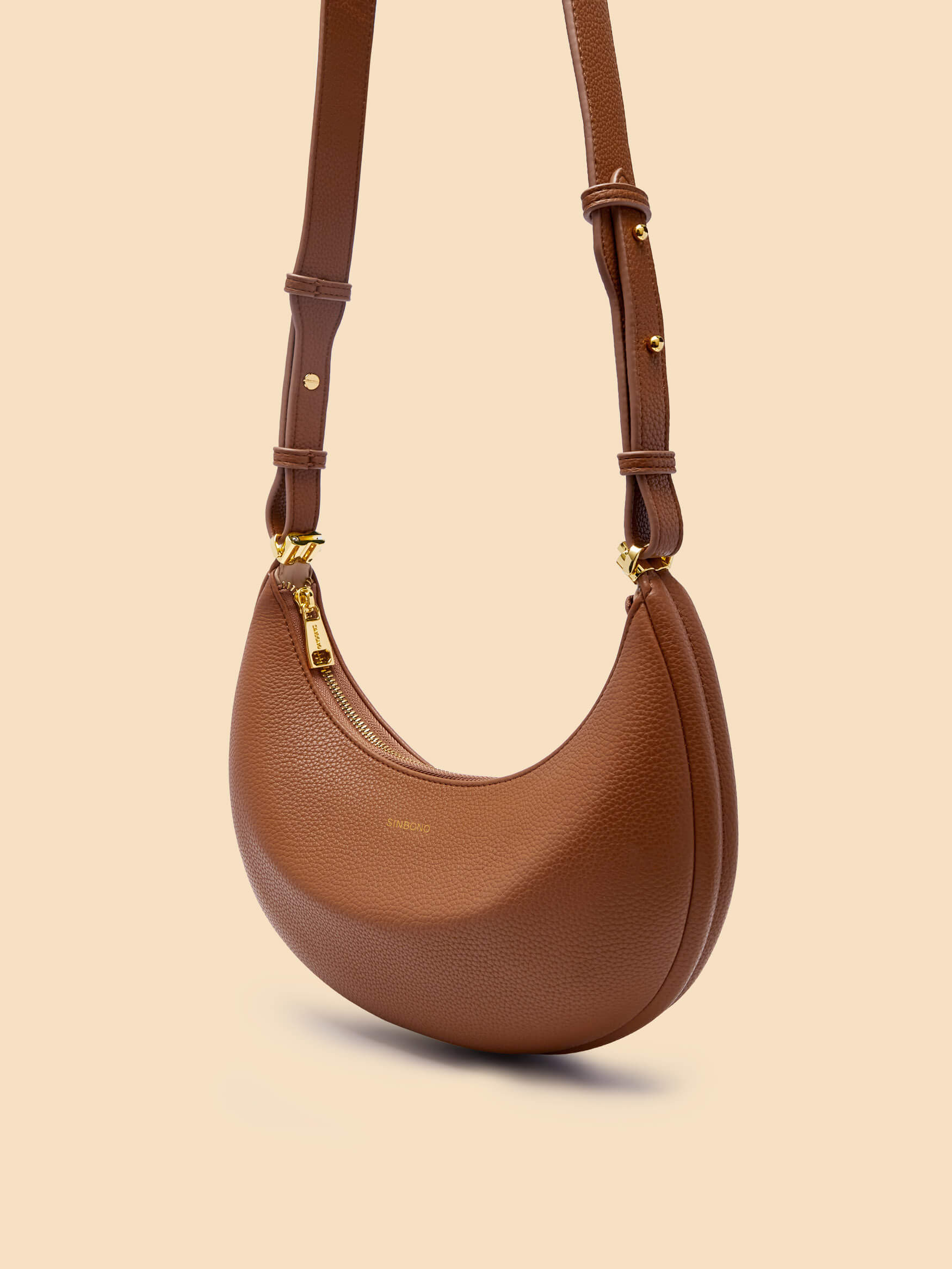 SINBONO Zoey Shoulder Crossbody Bag Brown