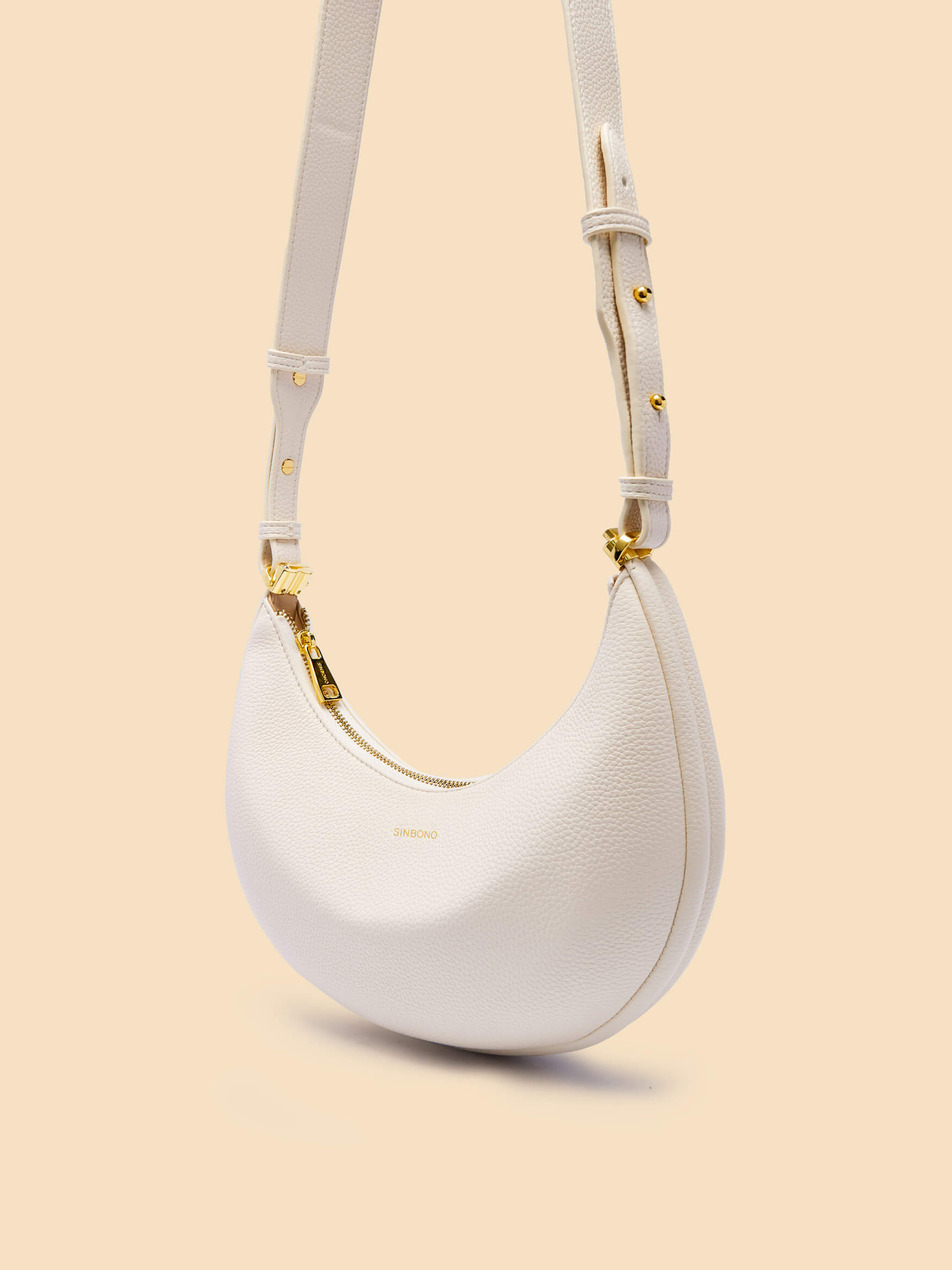 SINBONO Zoey Shoulder Crossbody Bag Ivory