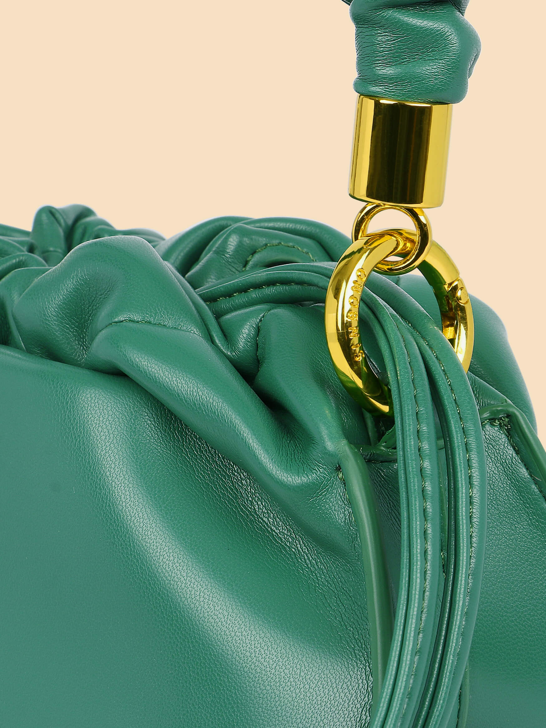 SINBONO Drawstring Handbag Green