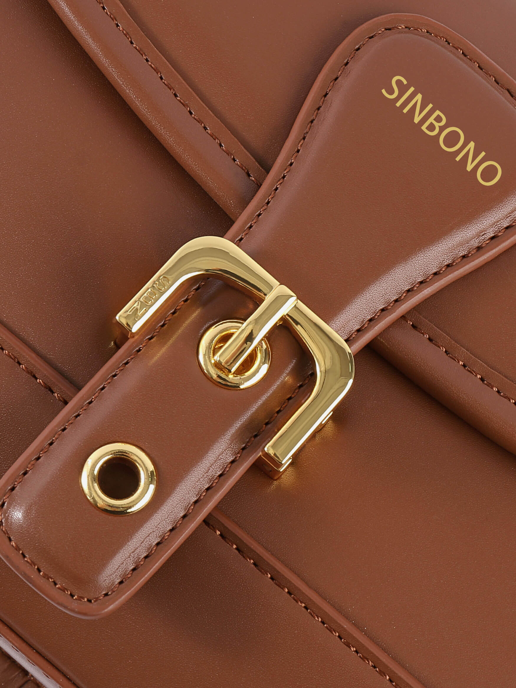 SINBONO Fiona Shoulder Bag Dark Brown