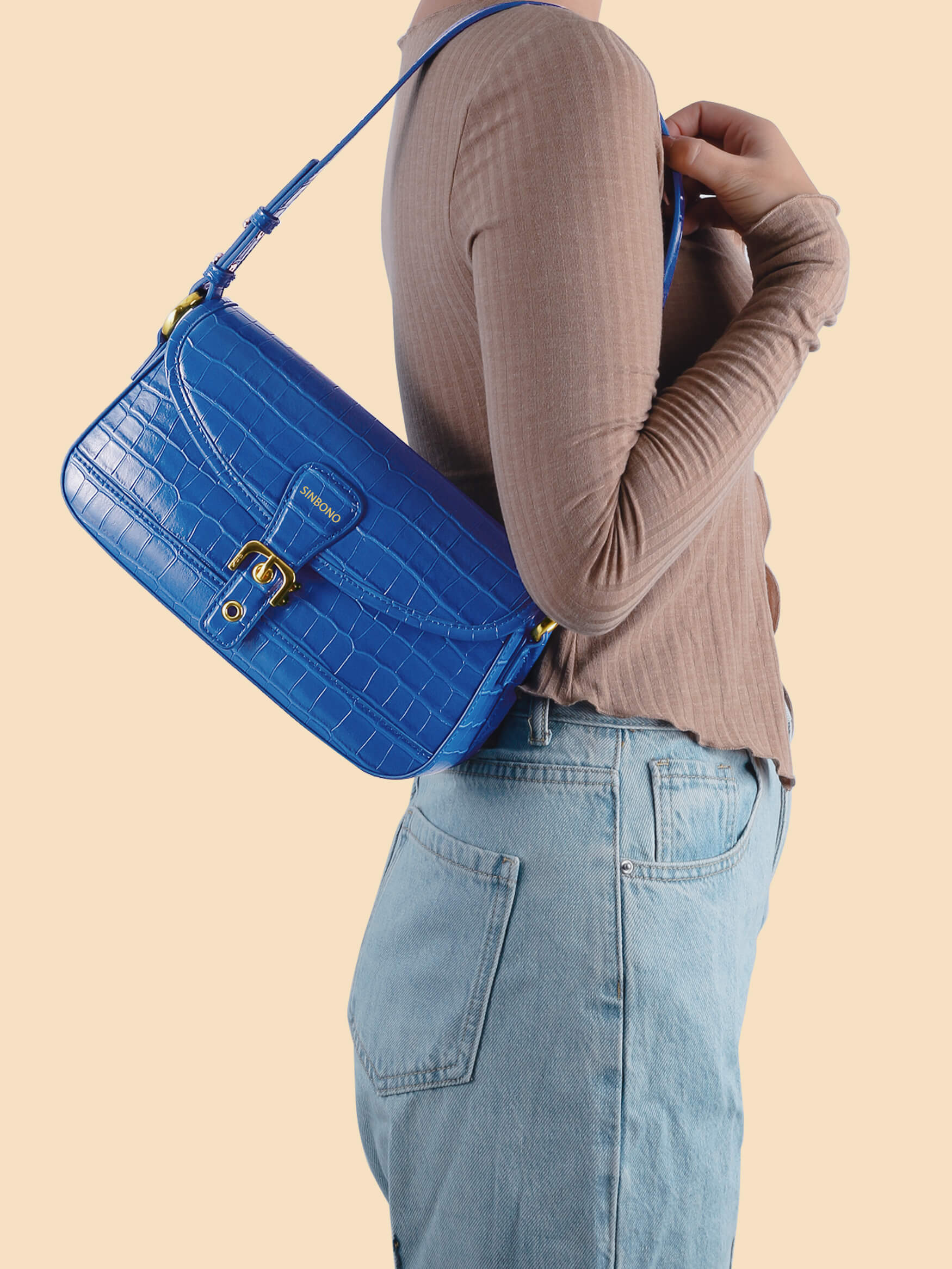 SINBONO Fiona Shoulder Bag Classic Blue